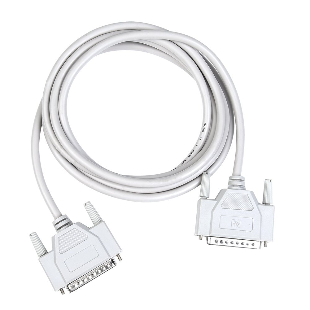 Wesappinc 14.80 Feet Db25 25 Pin Male To Male Serial Parallel Printer Extension Cable 4.5M (4.60 Feet(1.4M))