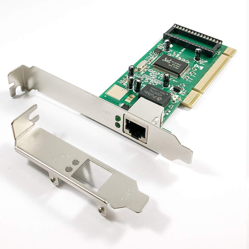 X Media Xm Na3500 Pci 1 Port 10/100/1000Mbps Gigabit Ethernet Pci Network Card/Network Adapter, Realtek Rtl8169Sc Chipset, Windo