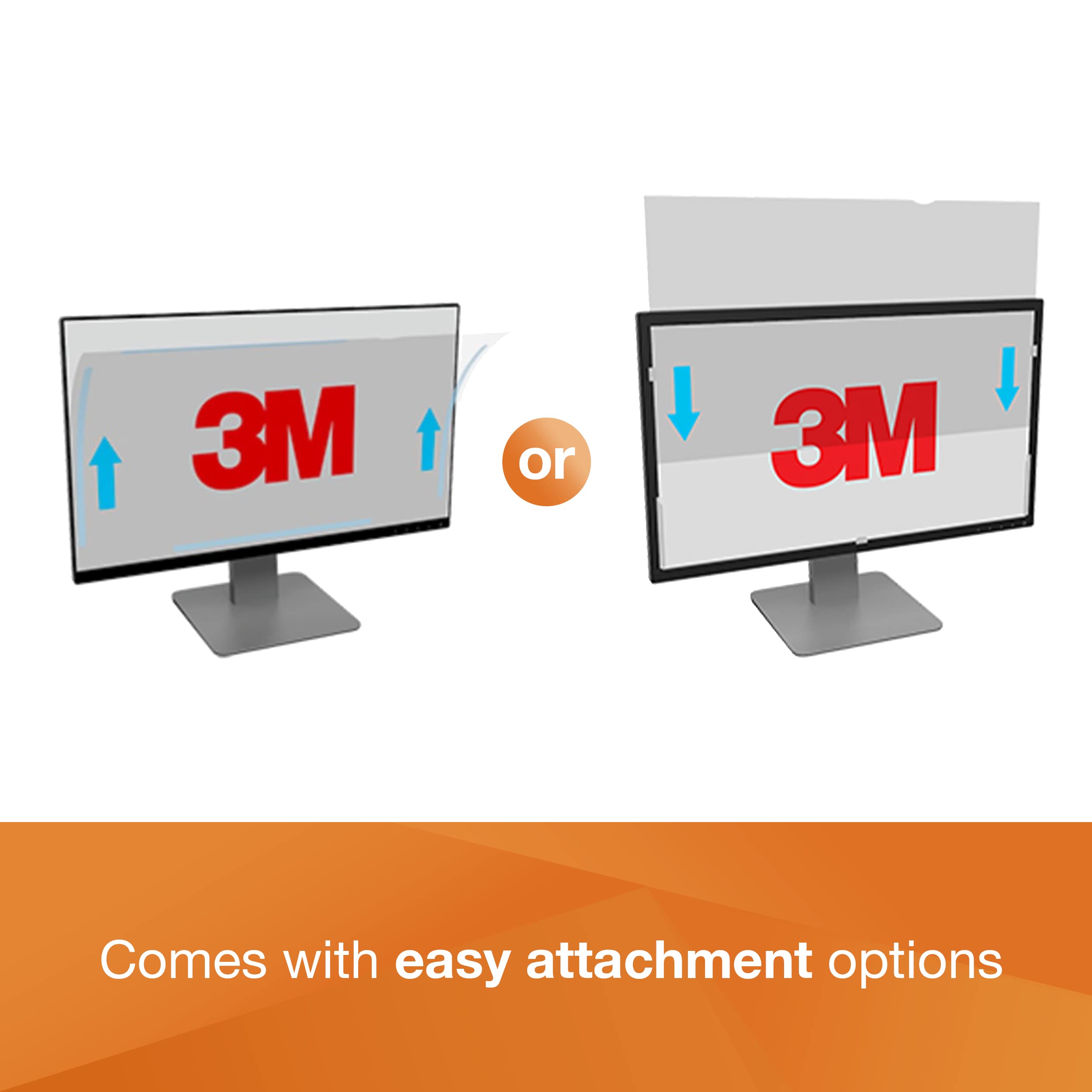 3M Privacy Filter Gf236W9B Gold For 23.6'' Widescreen Monitor (16:9 Aspect Ratio)