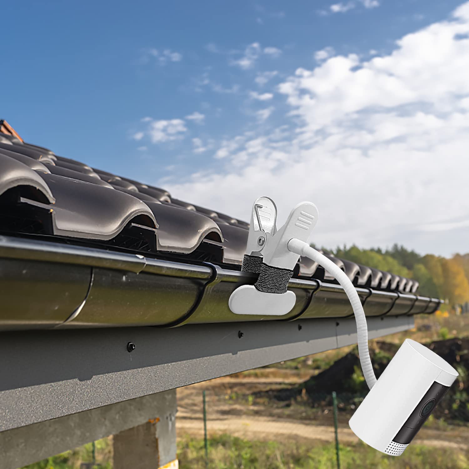 2Pack  Szaoyu Flexible Clamp Mount Compatible With Ring Mount Stick Up Cam & Indoor Cam, Flexible Gooseneck Mounting Bracket No