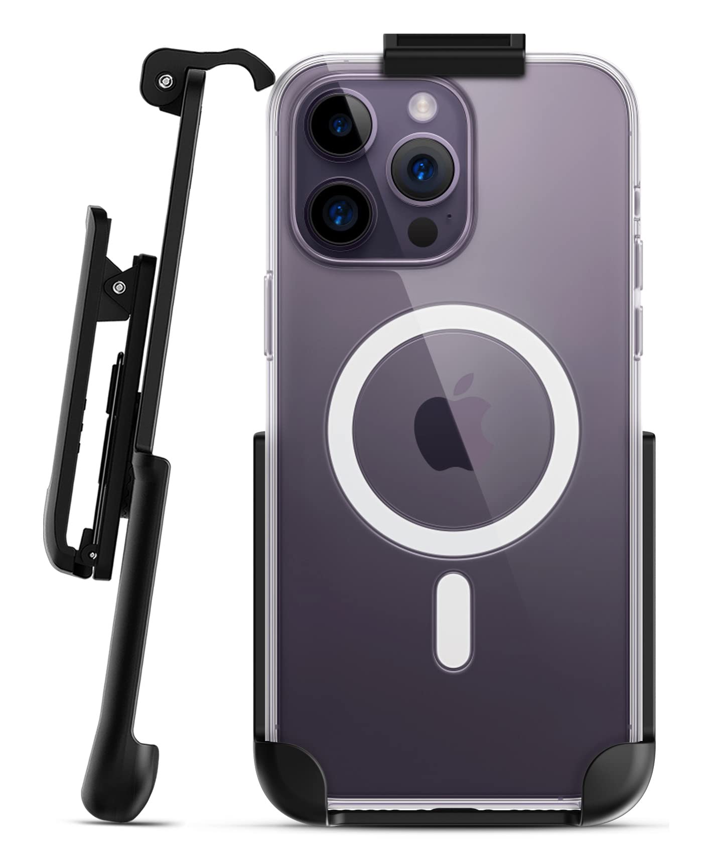 Encased Belt Clip Designed For Apple Clear Magsafe Case (Iphone 13 Pro And Iphone 14 Pro) Holster Only   Case Not Included