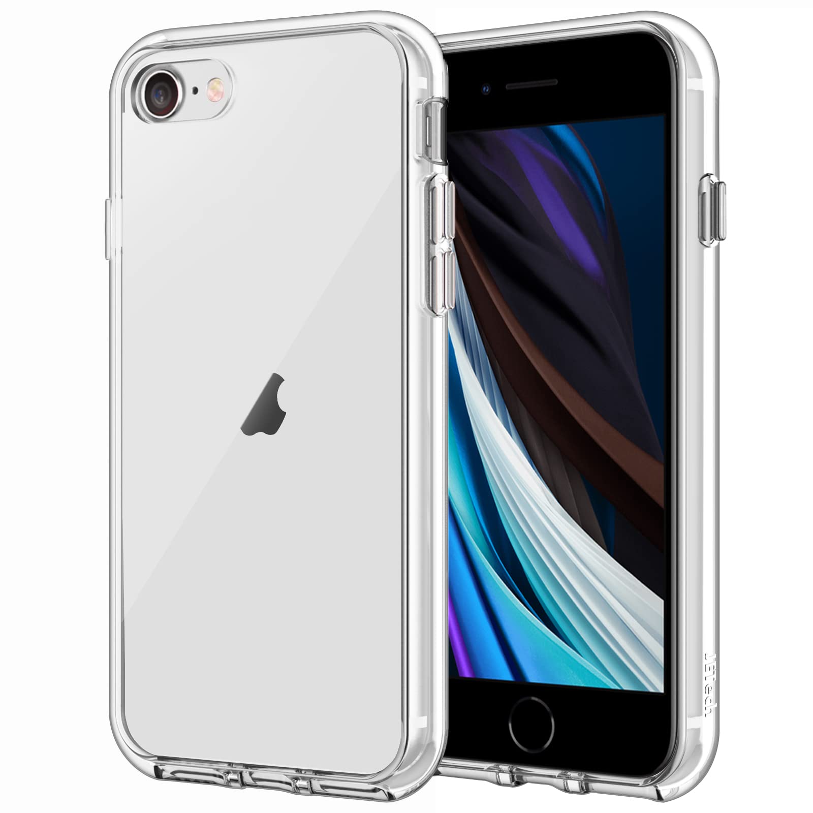 Jetech Case For Iphone Se 32 (20222020 Edition), Iphone 8 And Iphone 7, 47 Inch, Non Yellowing Shockproof Phone Bumper Cover, An