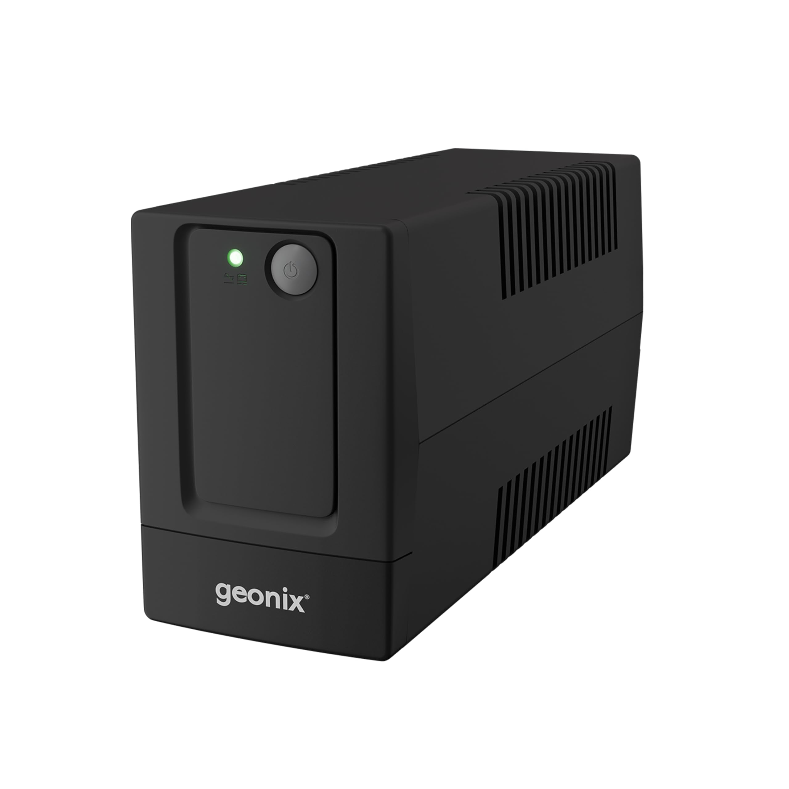Geonix GXUPS600VA UPS 600VA/360W, Uninterrupted Power Supply System for Desktop PC Computers, Voltage Regulator, Auto Restart, C