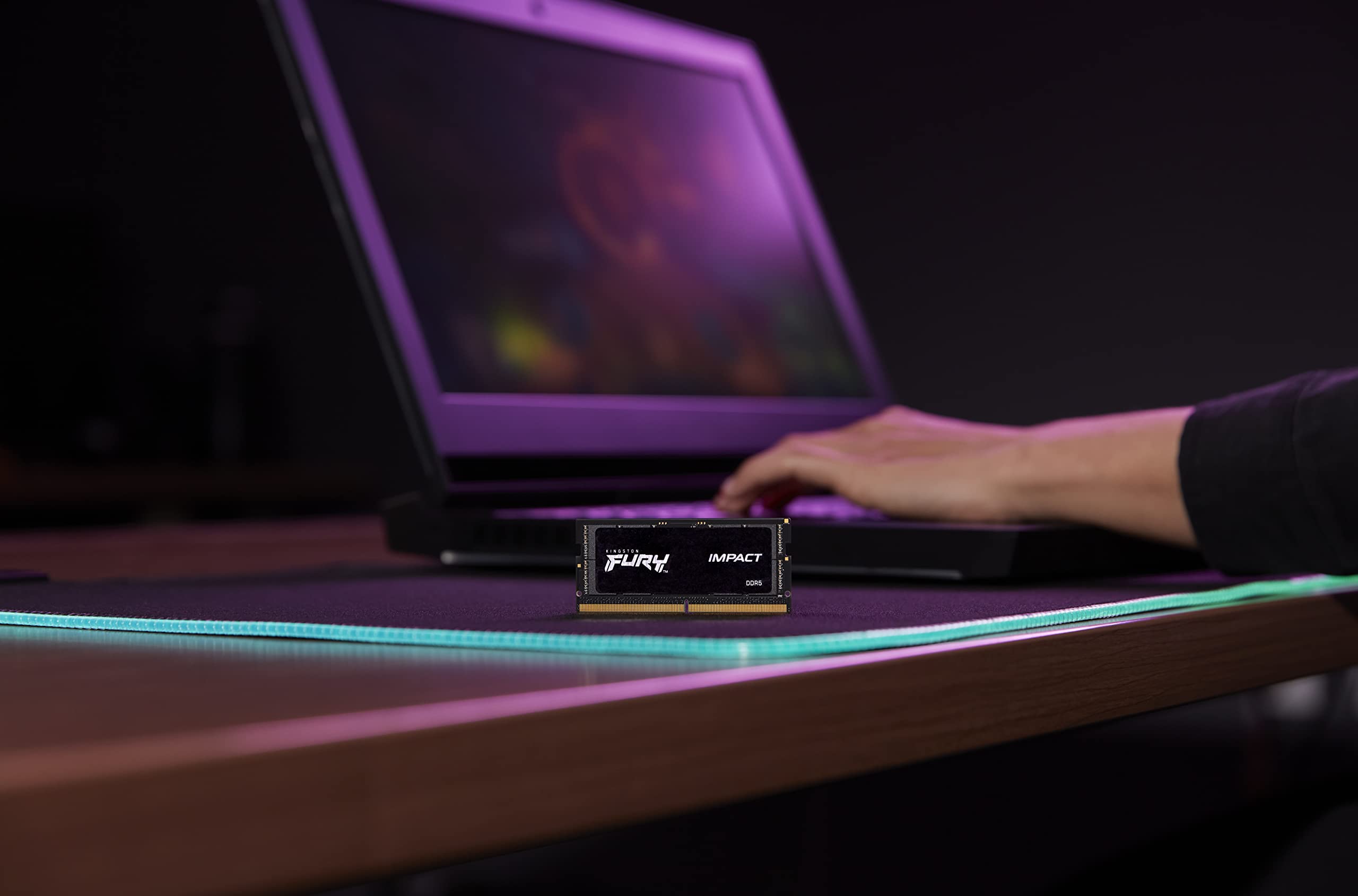 Kingston Technology Fury Impact 16Gb 5600Mt/S Ddr5 Cl40 Laptop Memory Single Module | Lower Power Comsumption | Intel Xmp 3.0 |