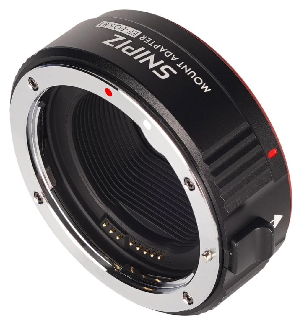 Ef Eos R Lens Mount Adapter Auto Focus Lens Converter Compatible With Canon Ef/Ef S Series Lens And Eos R, Rp, R3, R5, R6, R6Ii, R7, R8, R10, R50, R100 Cameras