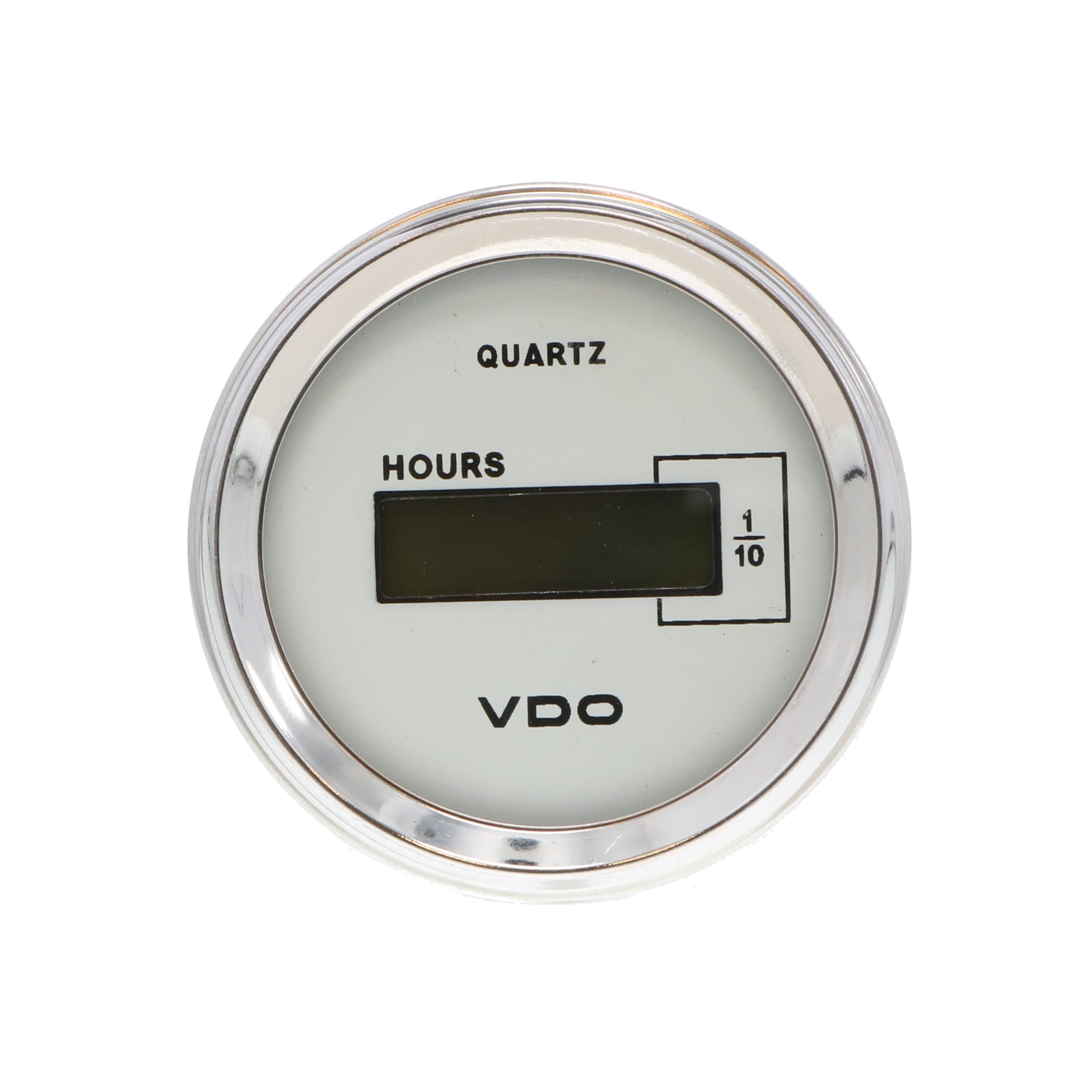 Vdo 331-548 Cockpit Marine Hourmeter, 12-24V - White,WBAUVB074XKX6GP