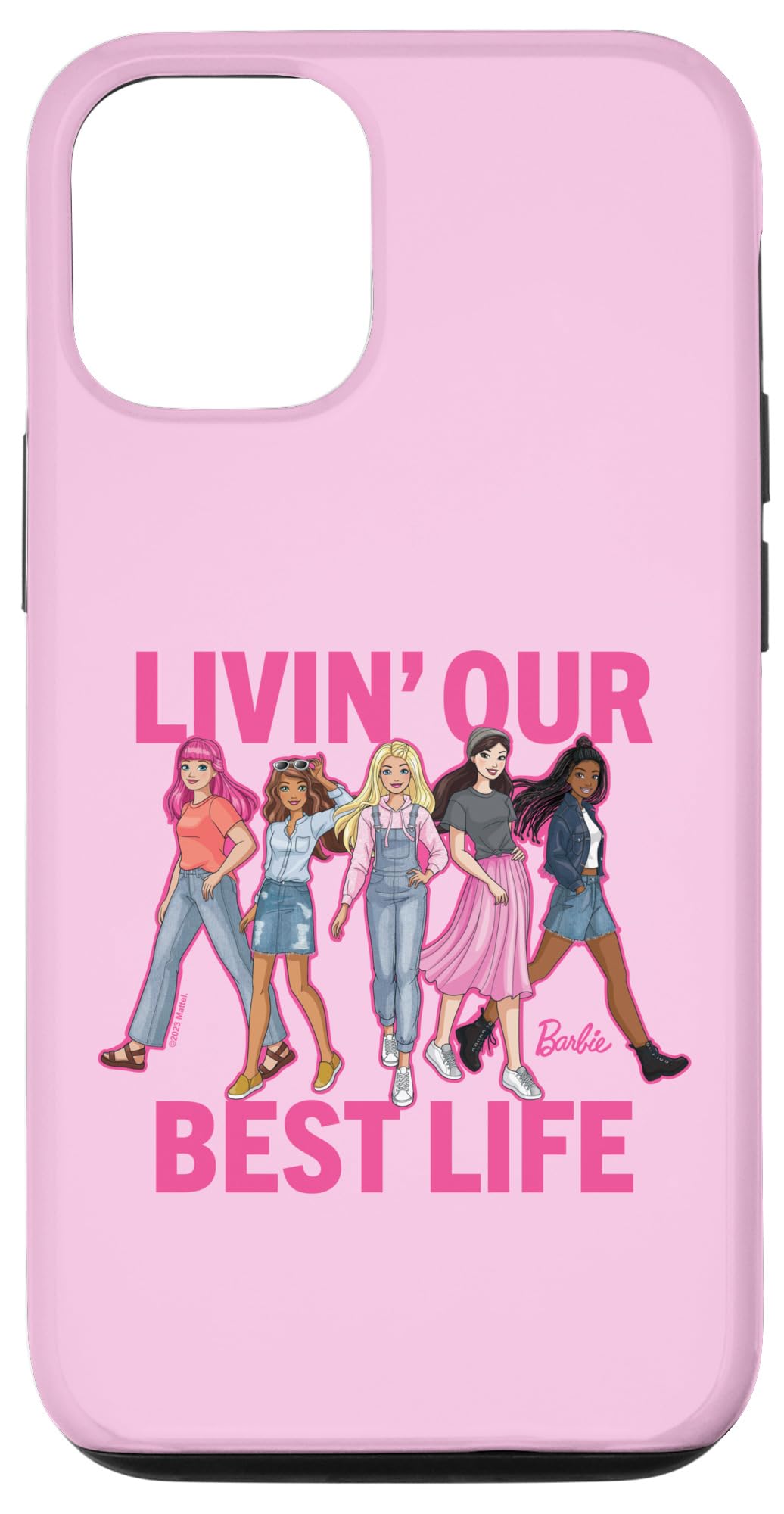Iphone 12/12 Pro Barbie Livin ' Our Best Life Case