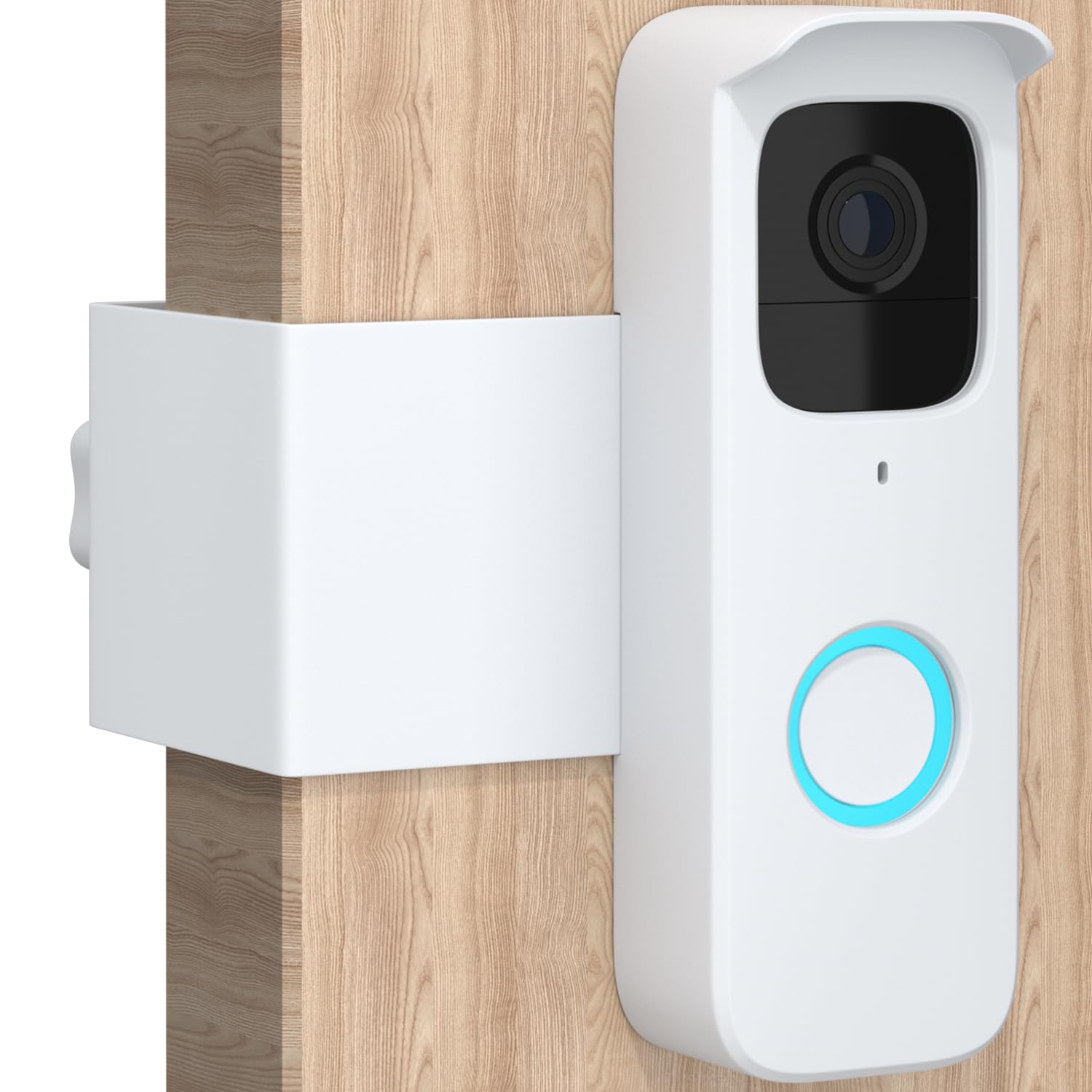 Blink Doorbell Mount, Anti Theft Blink Video Doorbell Mount, No Drill Door Mount For Blink Video Doorbell Camera, No Block Senso