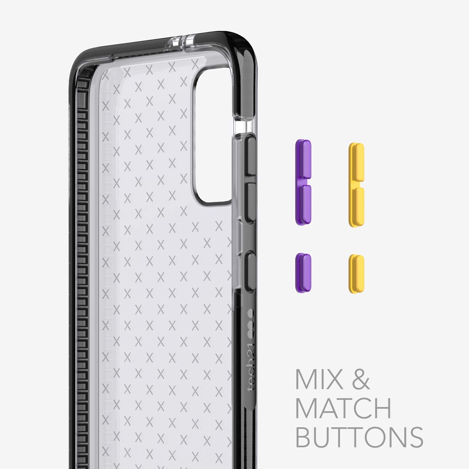 Tech21 Evo Check For Samsung Galaxy S20 5G Phone Case   Hygienically Clean Germ Fighting Antimicrobial Properties With 12Ft Drop