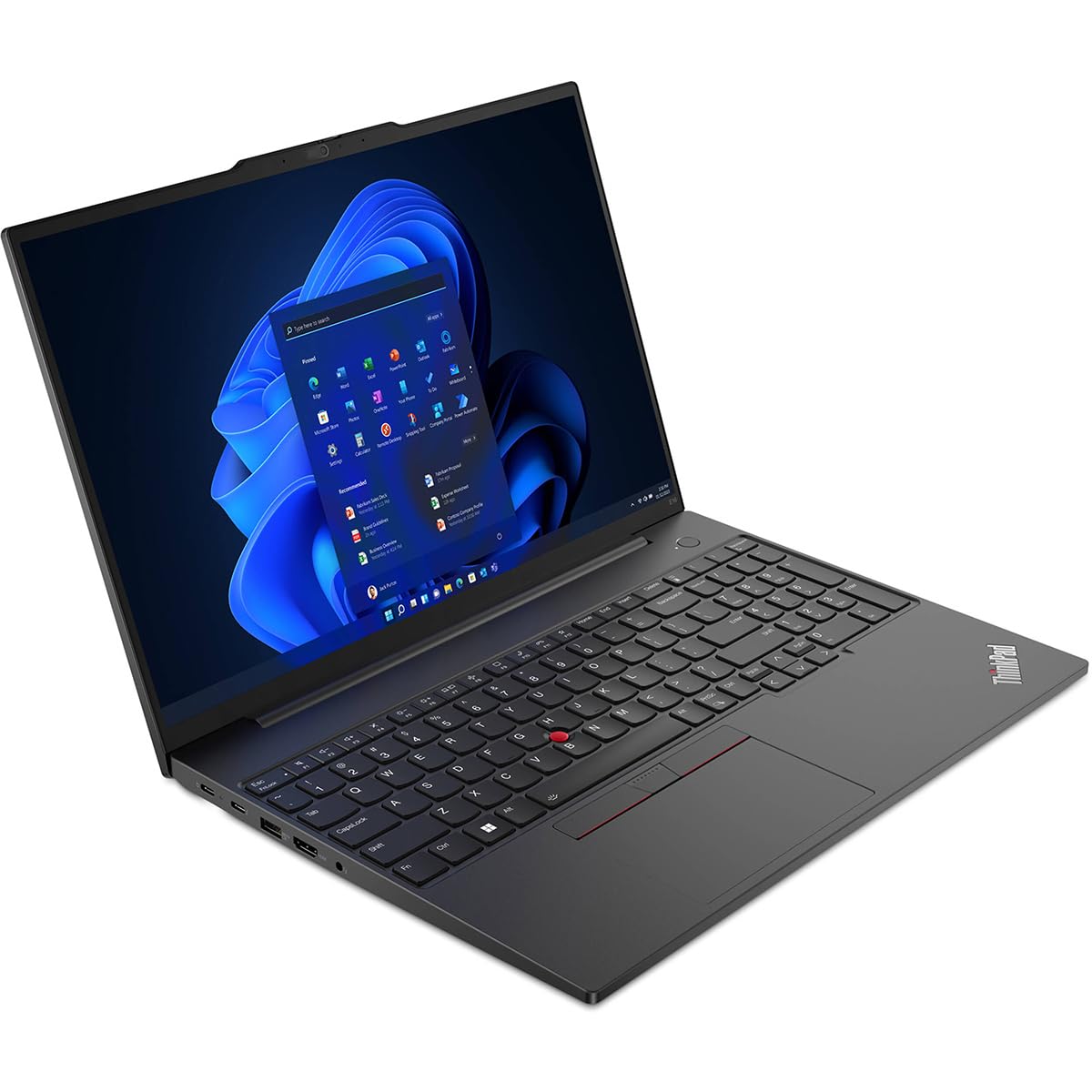 Lenovo Thinkpad E16 Gen 1 21Jn0040Us 16 Touchscreen Notebook - Wuxga - Intel Core I5 13Th Gen I5-1335U - 16 Gb - 512 Gb Ssd - En