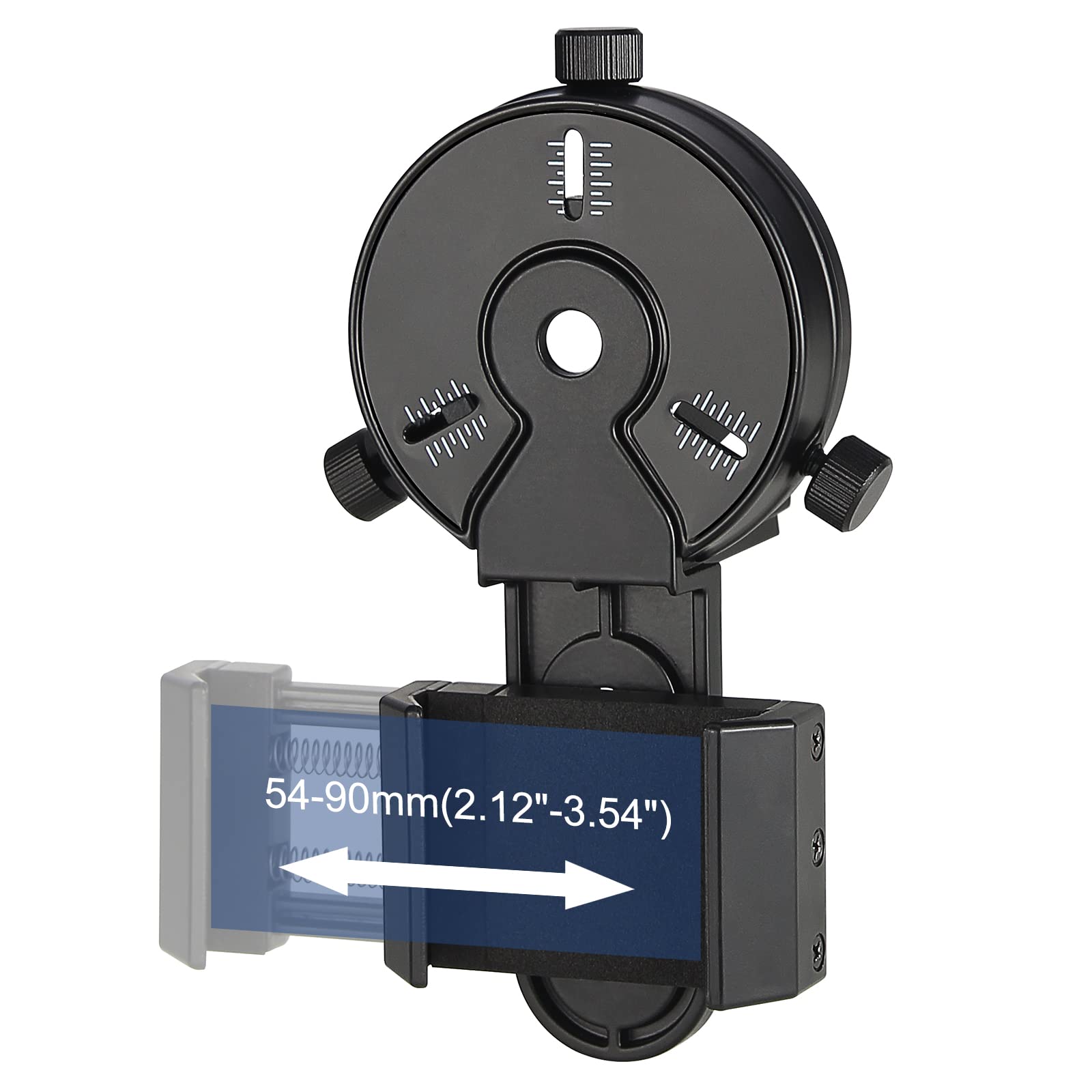 Celticbird Smartphone Scope Adapter  Phone Mount Working With Spotting Scopes& Binoculars& Monocular& Telescope& Microscope