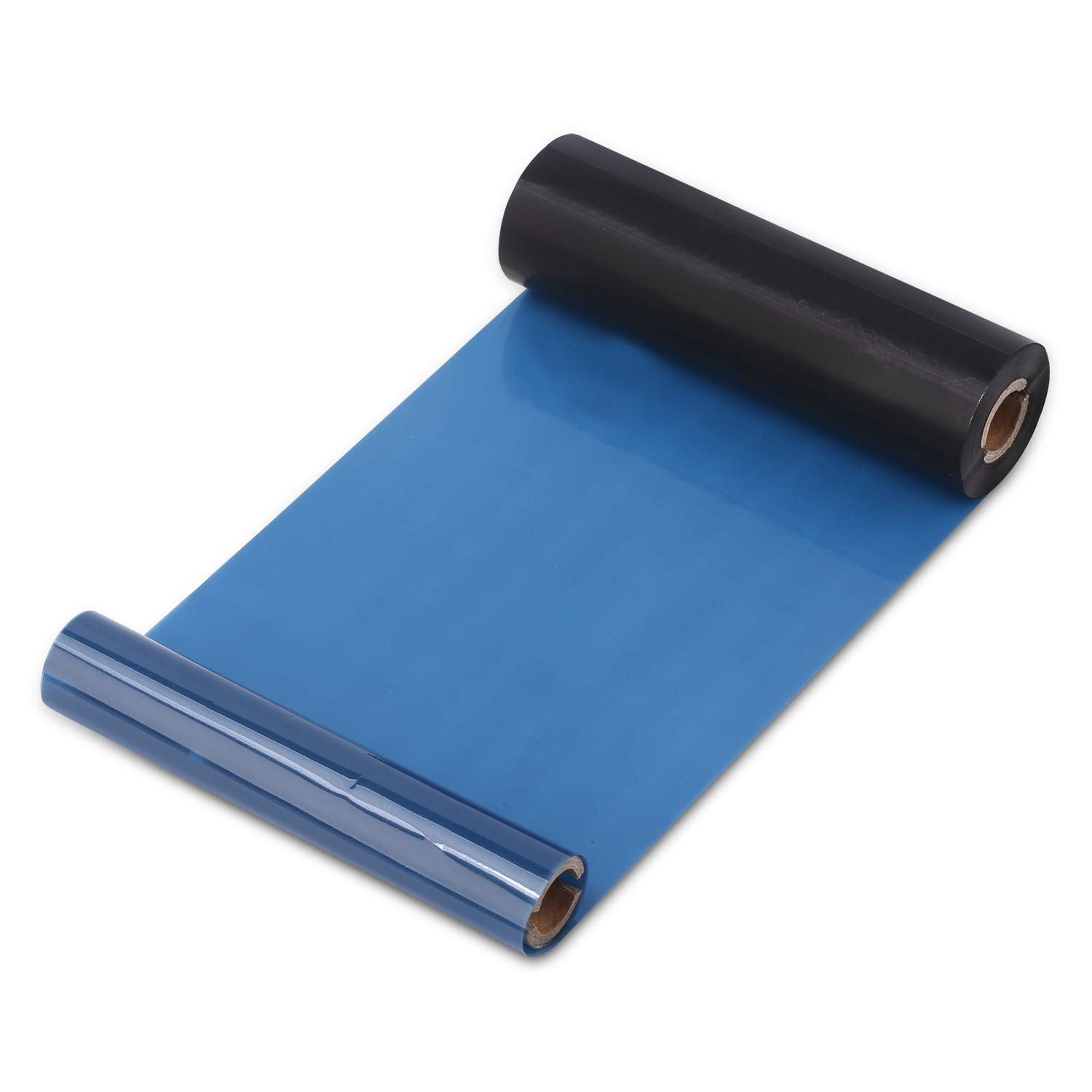 Cyttr 4.33'' X 244' Thermal Transfer Ribbon   1 Roll. Resin Thermal Transfer Ribbon 1/2 Inch Core Ink Out For Zebra Eltron Datam