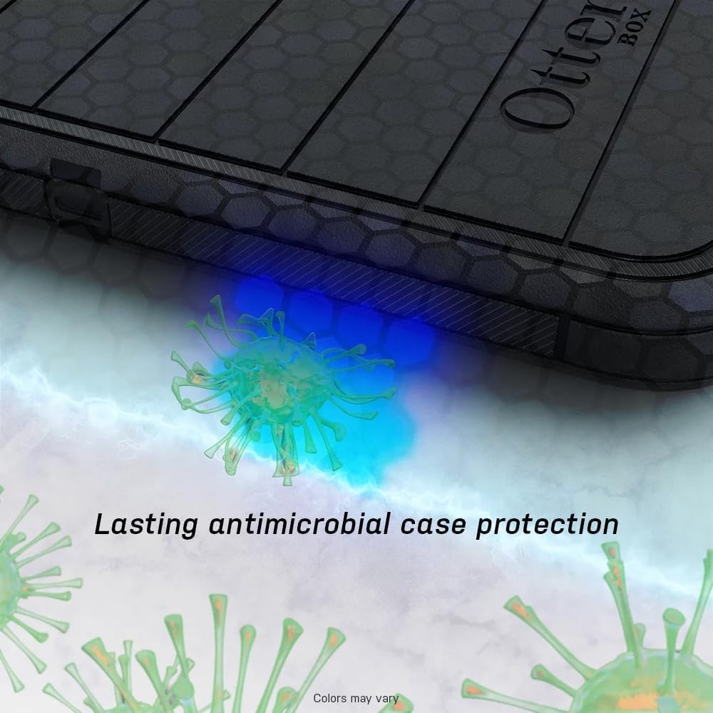 Otterbox Defender Series Case For Iphone 12 & Iphone 12 Pro (Only)   Holster Clip Included   Microbial Defense Protection   Non