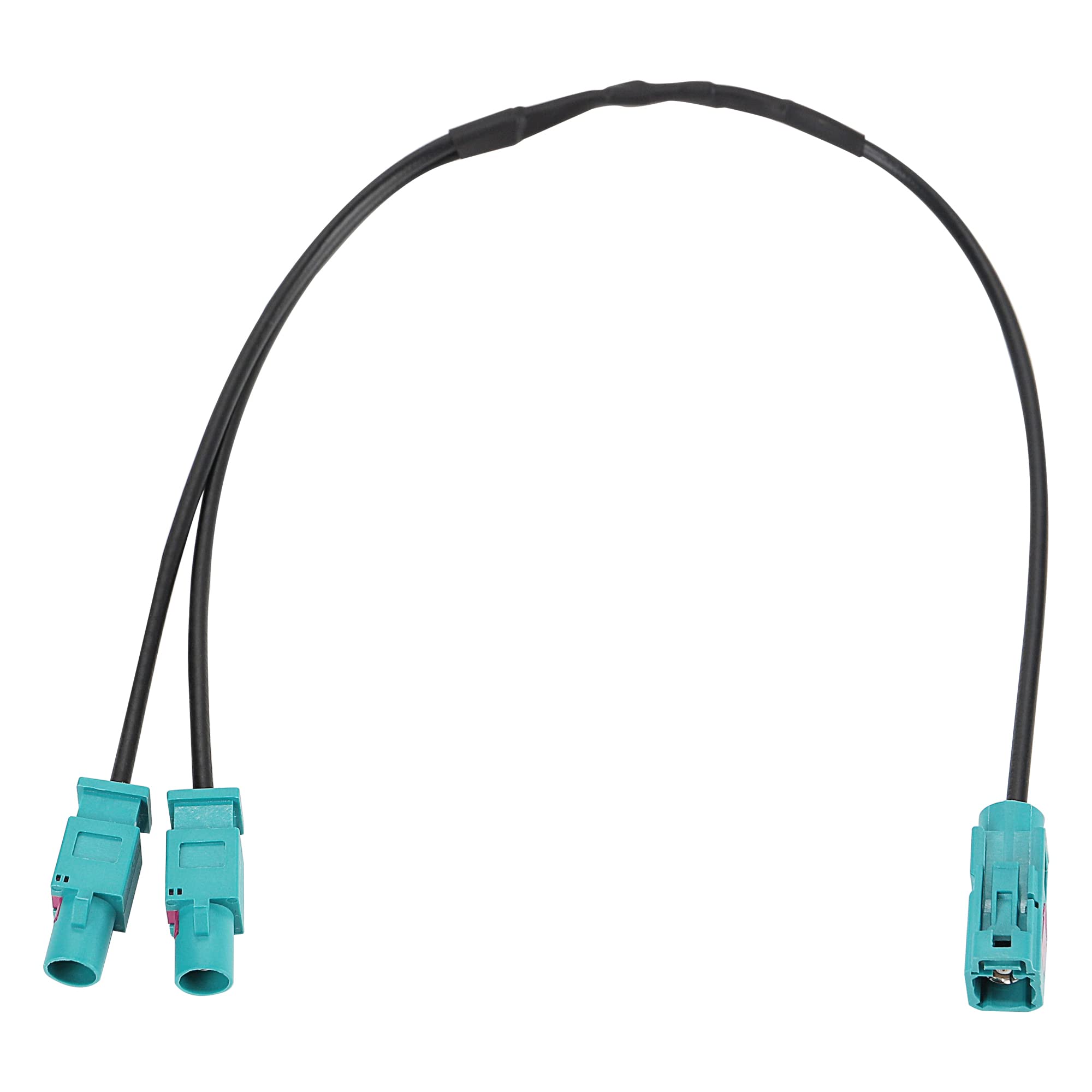 Anina Antenna Adapter For Vw Audi Skoda Seat Aftermarket Radio Stereo Aerial Adaptor Cable Y Antenna Adaptor Fakra (Z) Socket Double Fakra Plug Cable For Mfd2 Mfd3 Rns300 Rns310