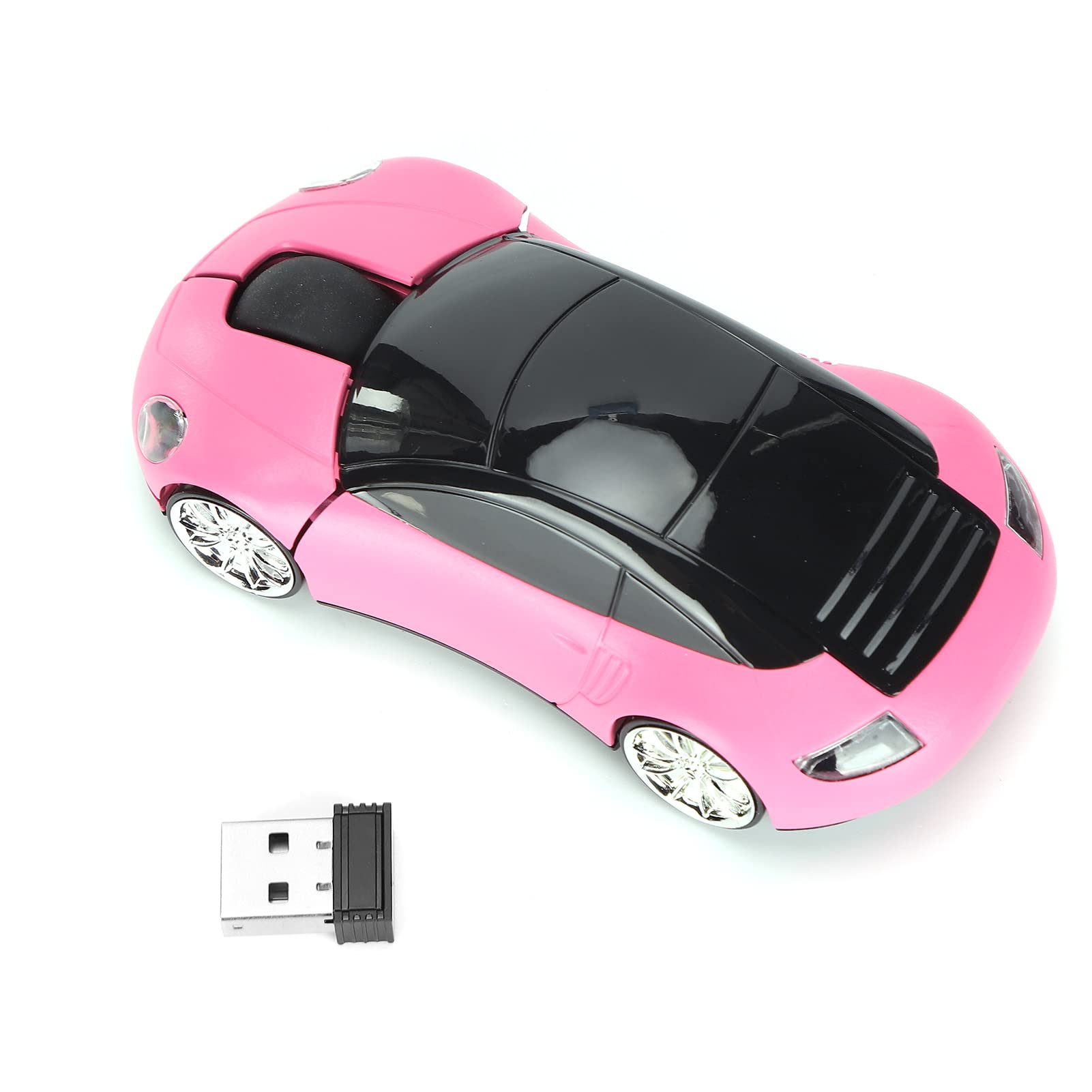 2.4G Mouse Car Mouse, Mouse Car Shape Ergonomic Optical Cordless Mice With Usb Receiver Mause For Pc Office Laptops, Gifts For K