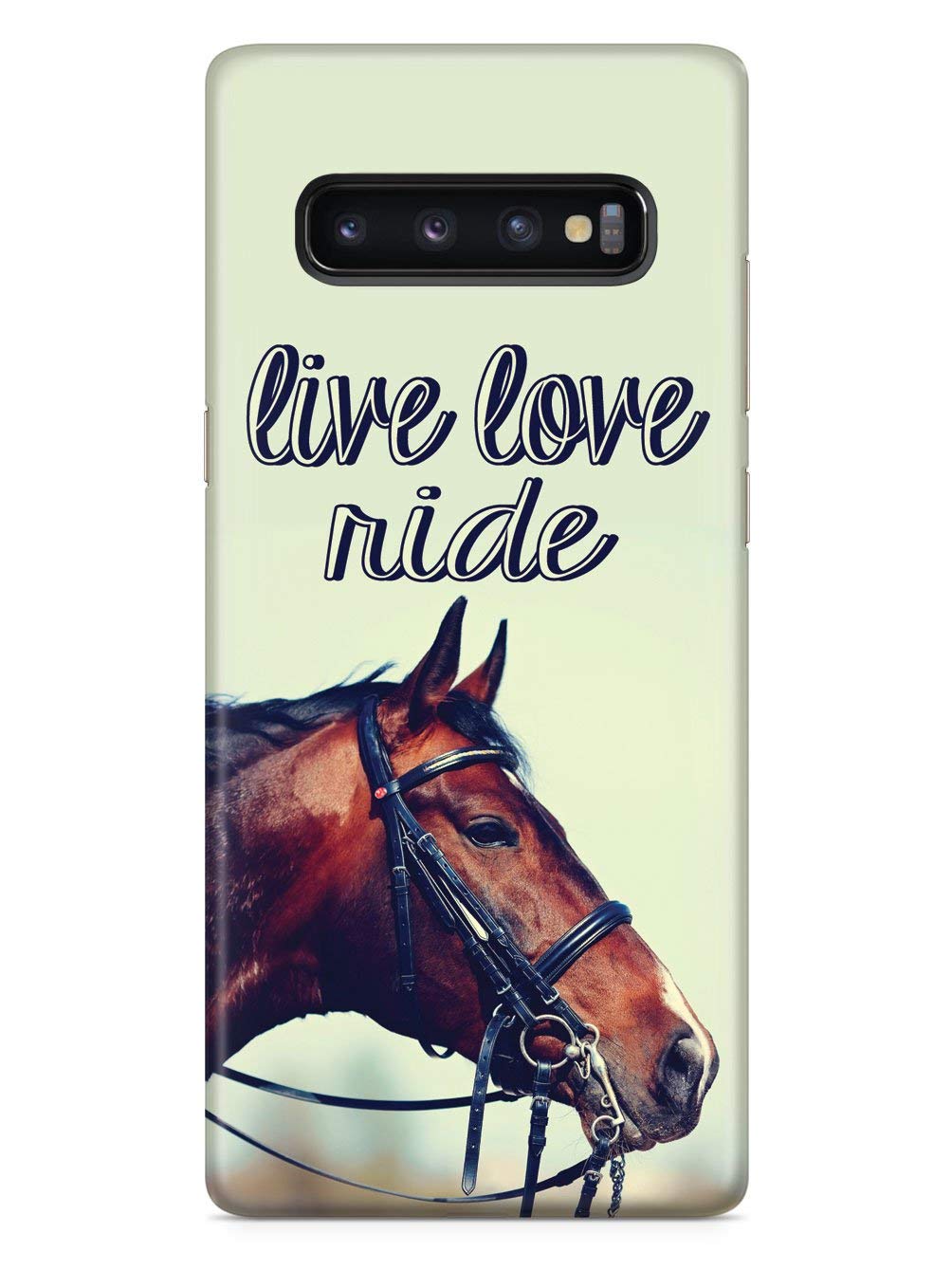 Inspired Cases - Compatible With Galaxy S10 Plus Case - 3D Textured Protective Phone Case For Samsung Galaxy S10 Plus - Live Lov