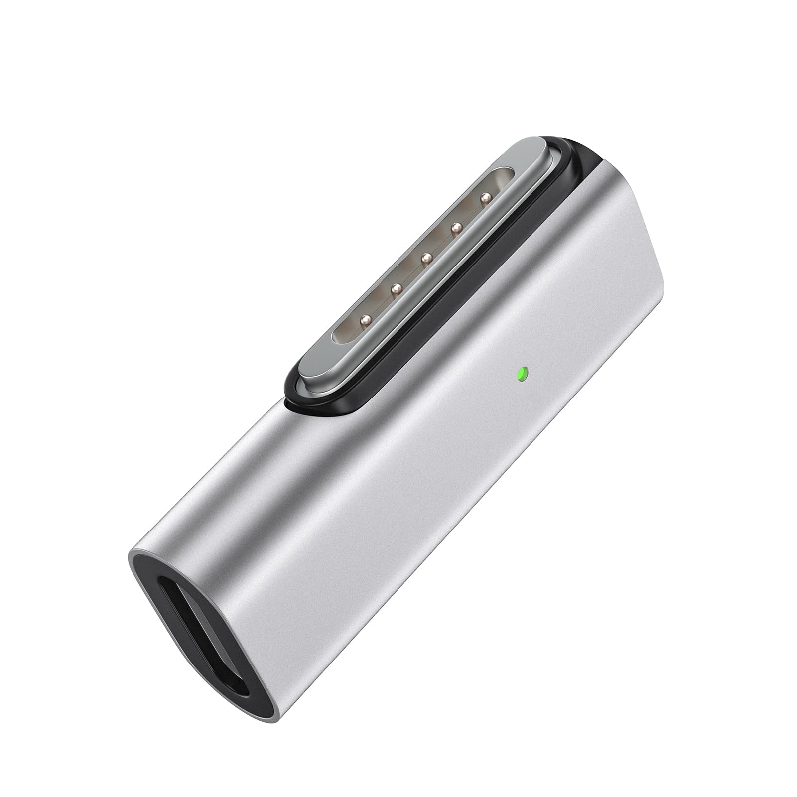 Lanhiem 140W Pd Quick Charge Usb C To Magnetic 3 Adapter, Type C To Mags 3 Converter With Led Indicator Light For Macbook Pro 20