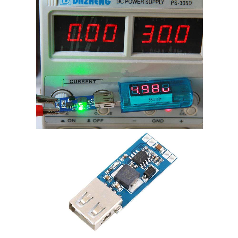 Comidox 9V/12V/24V To 5V Usb Step Down Power Module Dc Dc 7.5V 28V To 5V 3A Precise Vehicle Charger Buck Voltage Converter Modul