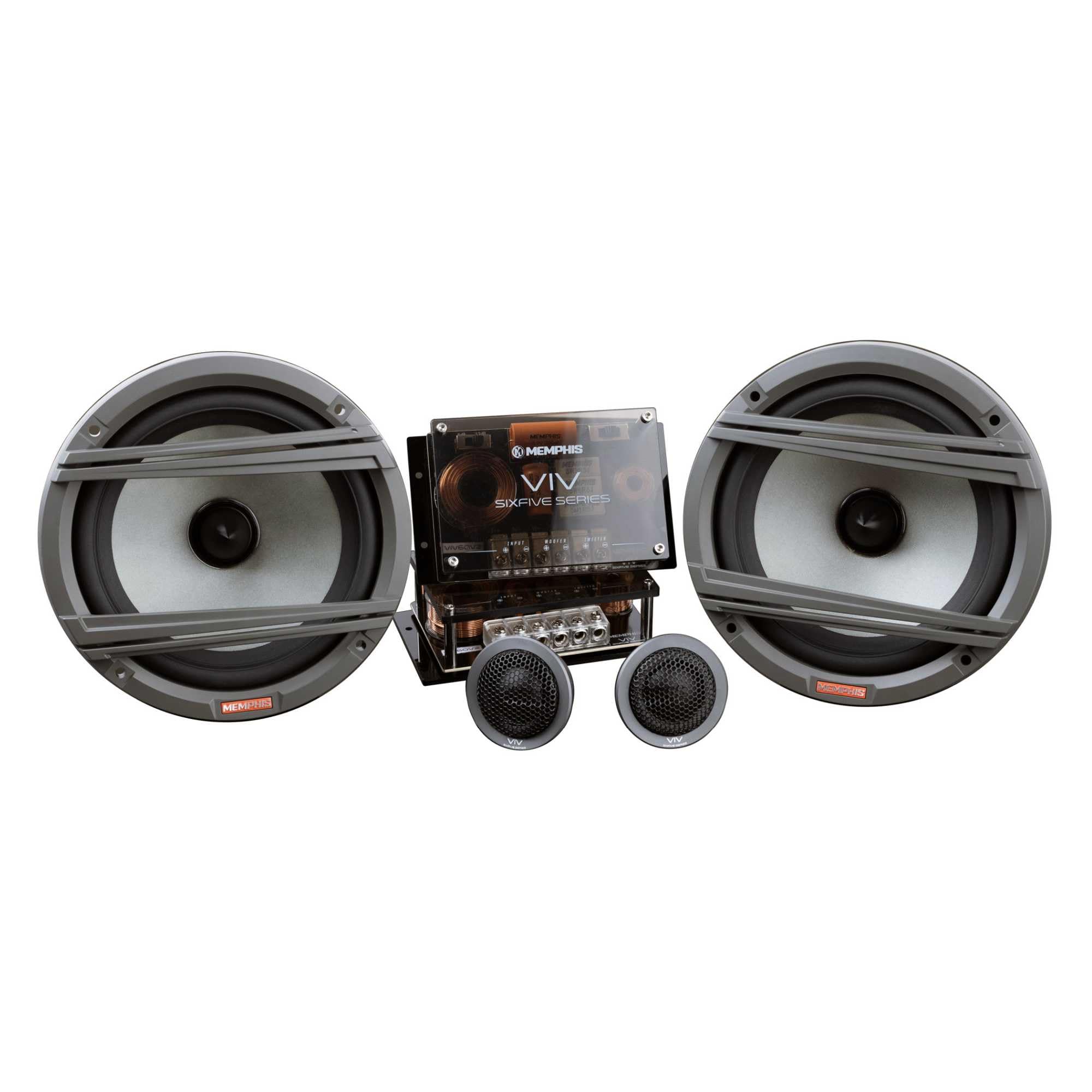 Memphis VIV60CV2 6.5 Six Five Series 2-Way Component Speakers, Pair