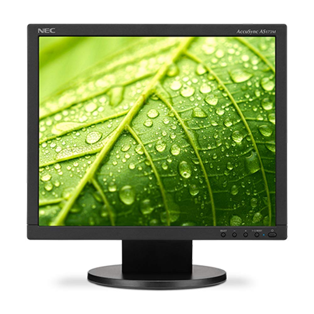 Nec As173M Bk 7 Value Desktop Monitor With Led Backlighting Black