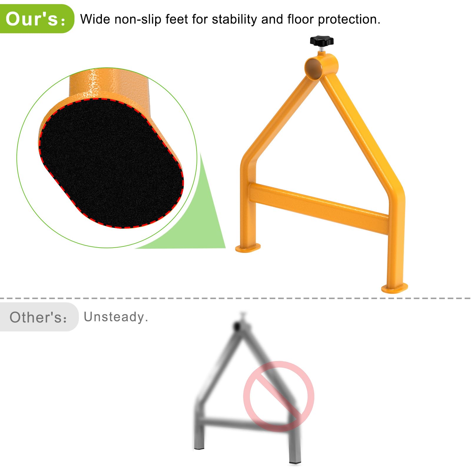 Lifeswell Wire Spool Rack, Portable Cable Caddy, Steel Fully Welded Wire Rack Dispenser For Up To 28'' Diameter Spools, 220 Lbs