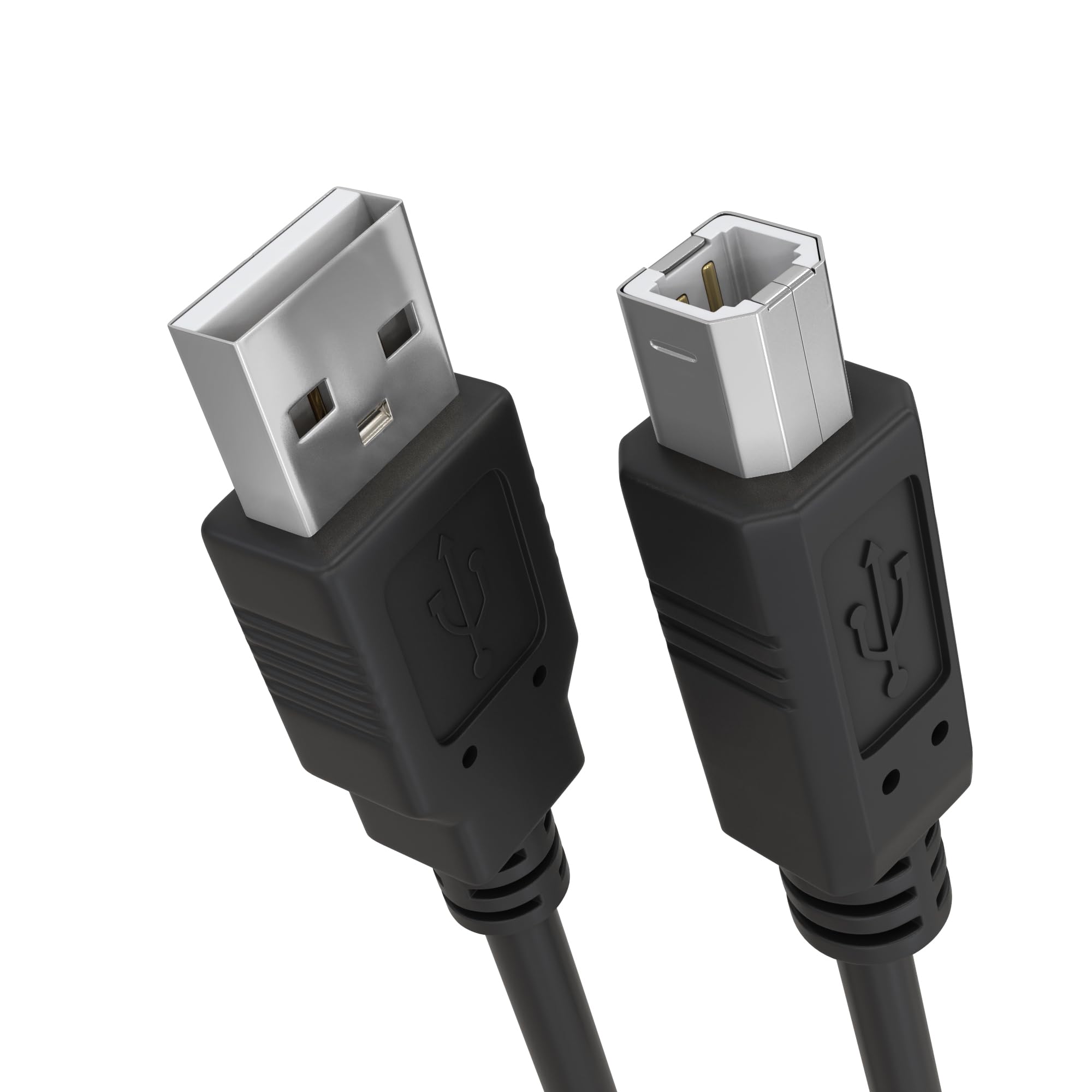 Cmple   Usb Printer Cable 3Ft Male To Male Usb 2.0 A To B Cable Usb Type B Printer Scanner Cable Compatible With Inkjet Printer,