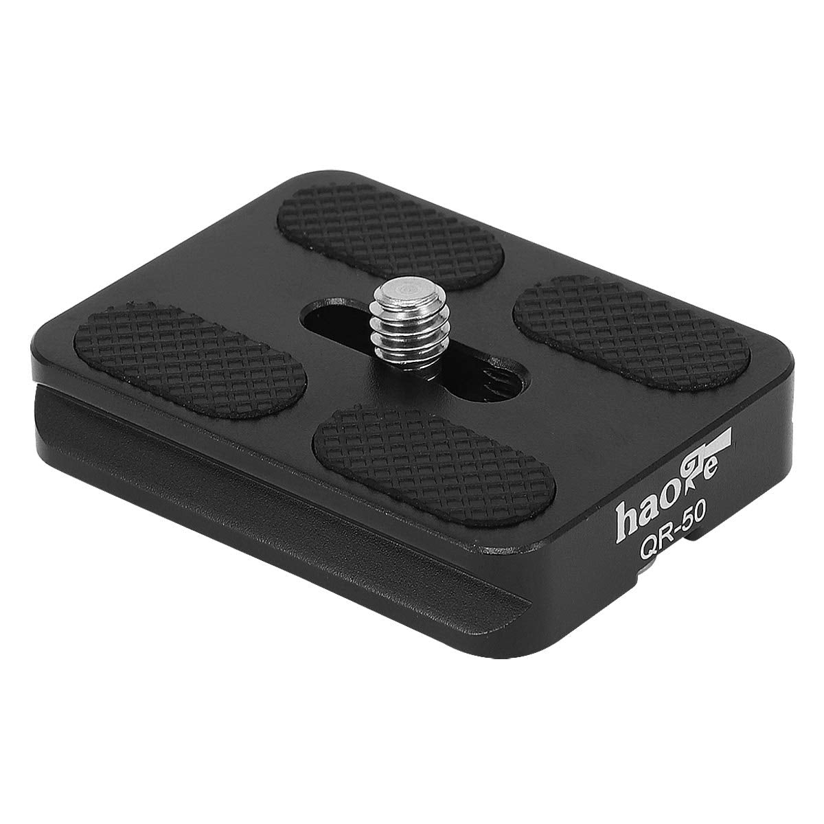 Haoge 50Mm Qr Quick Release Plate And D Ring Screw Fits Arca Swiss Standard For Tripod Ball Head