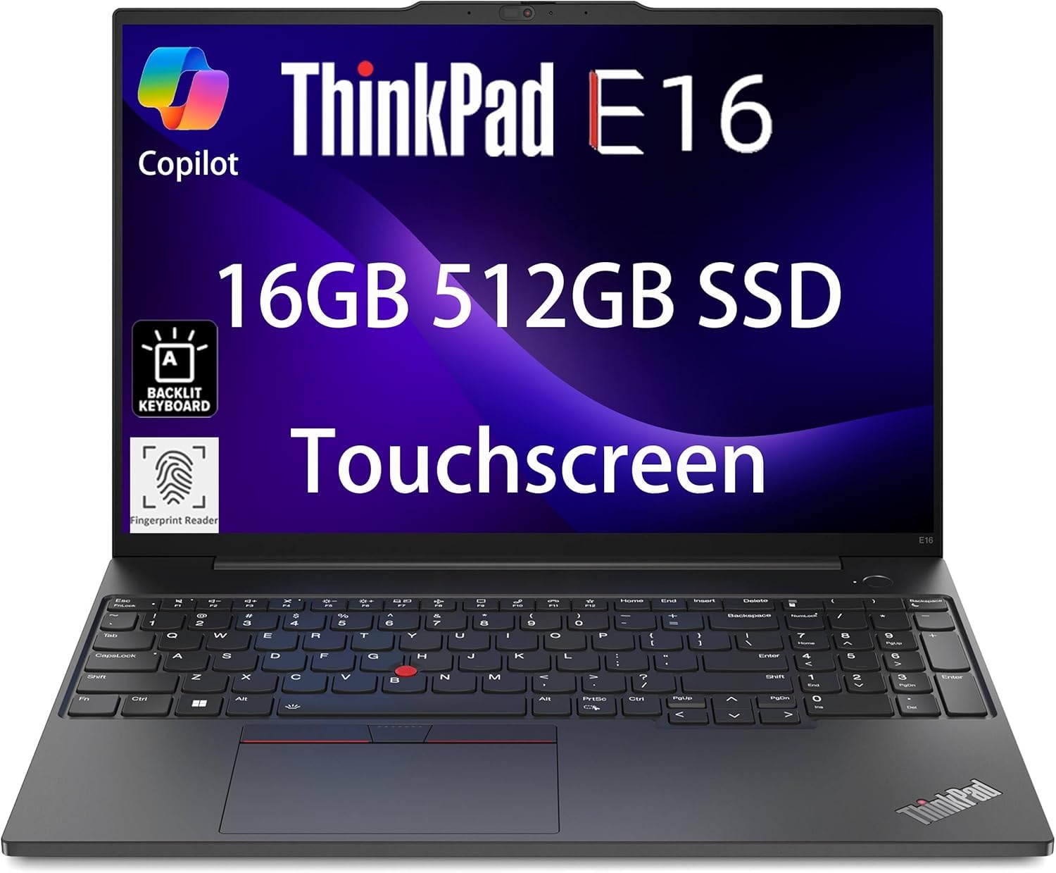 Lenovo ThinkPad Business Laptop (16 FHD+ Touchscreen, AMD Ryzen 7 7735U (> Intel i7-1355U), 40GB DDR5 RAM, 2TB SSD) Backlit, Fin