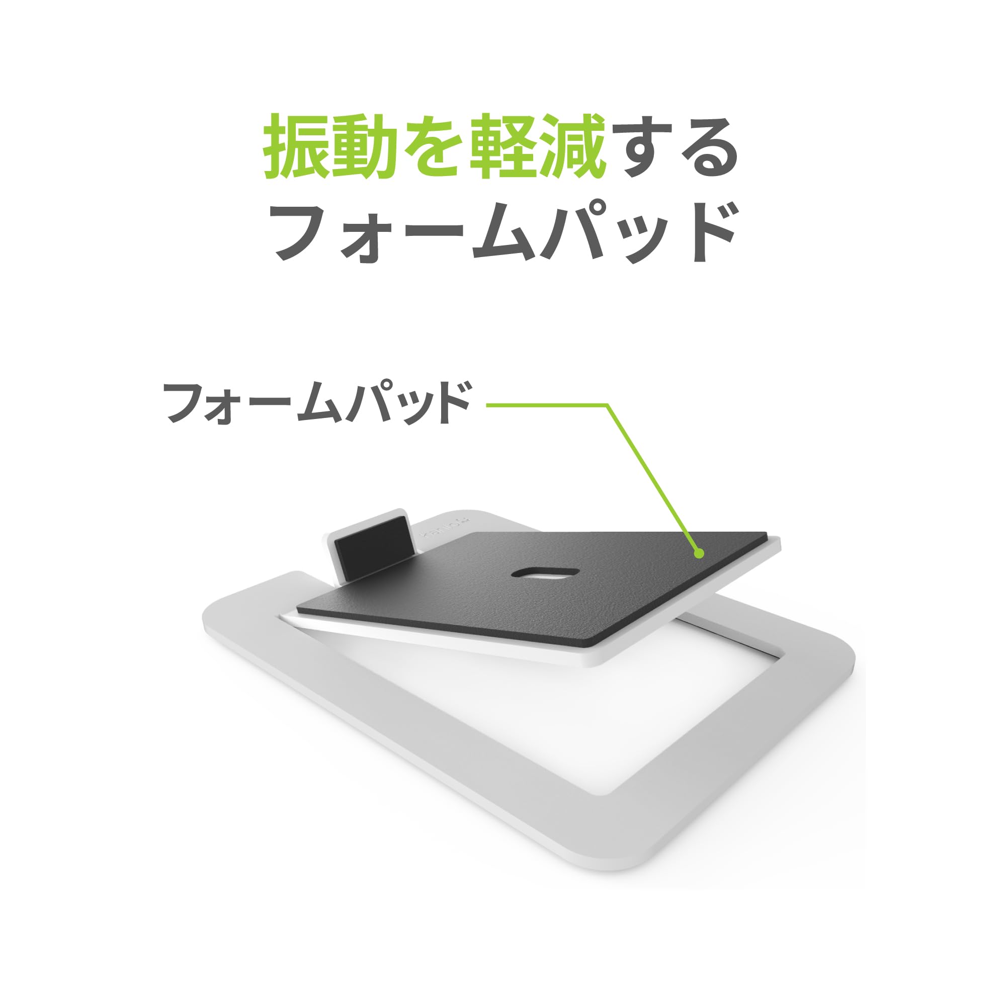 Kanto S6W Metal Speaker Stands For Large Speakers, White   2 Pack, 20 Lbs Capacity