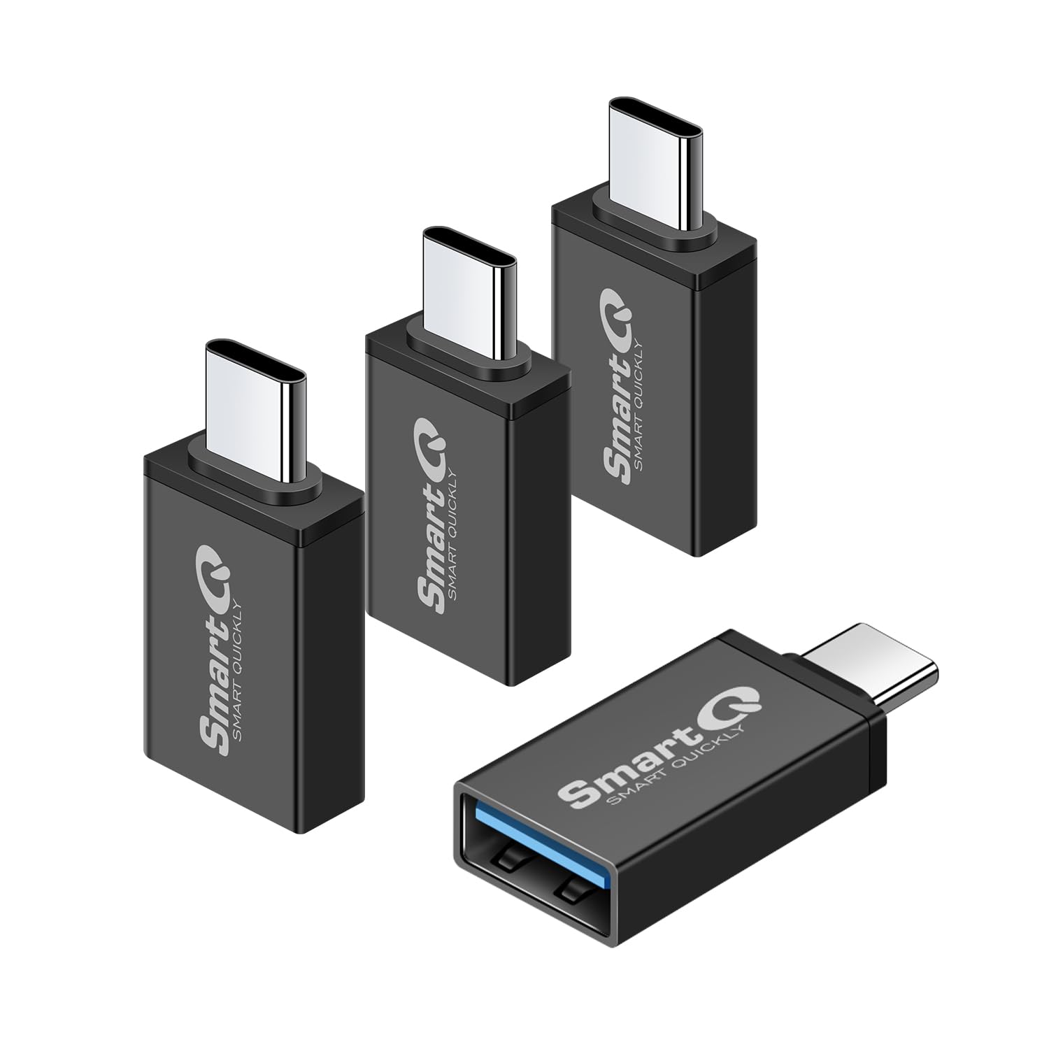 Smartq Usb C To Usb 3.0 Female Adapter, Compatible With Macbook Pro 2020, Ipad Pro 2020, Samsung Notebook 9, Dell Xps, Iphone 15