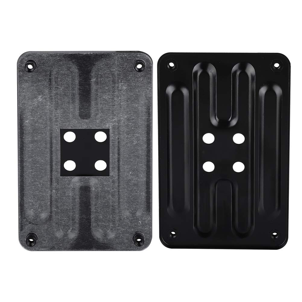 Am4 Backplane Cpu Heatsink Bracket Backplane Backplate Back Sheet Iron Plate For Am4, Am4 Backplane Back Black
