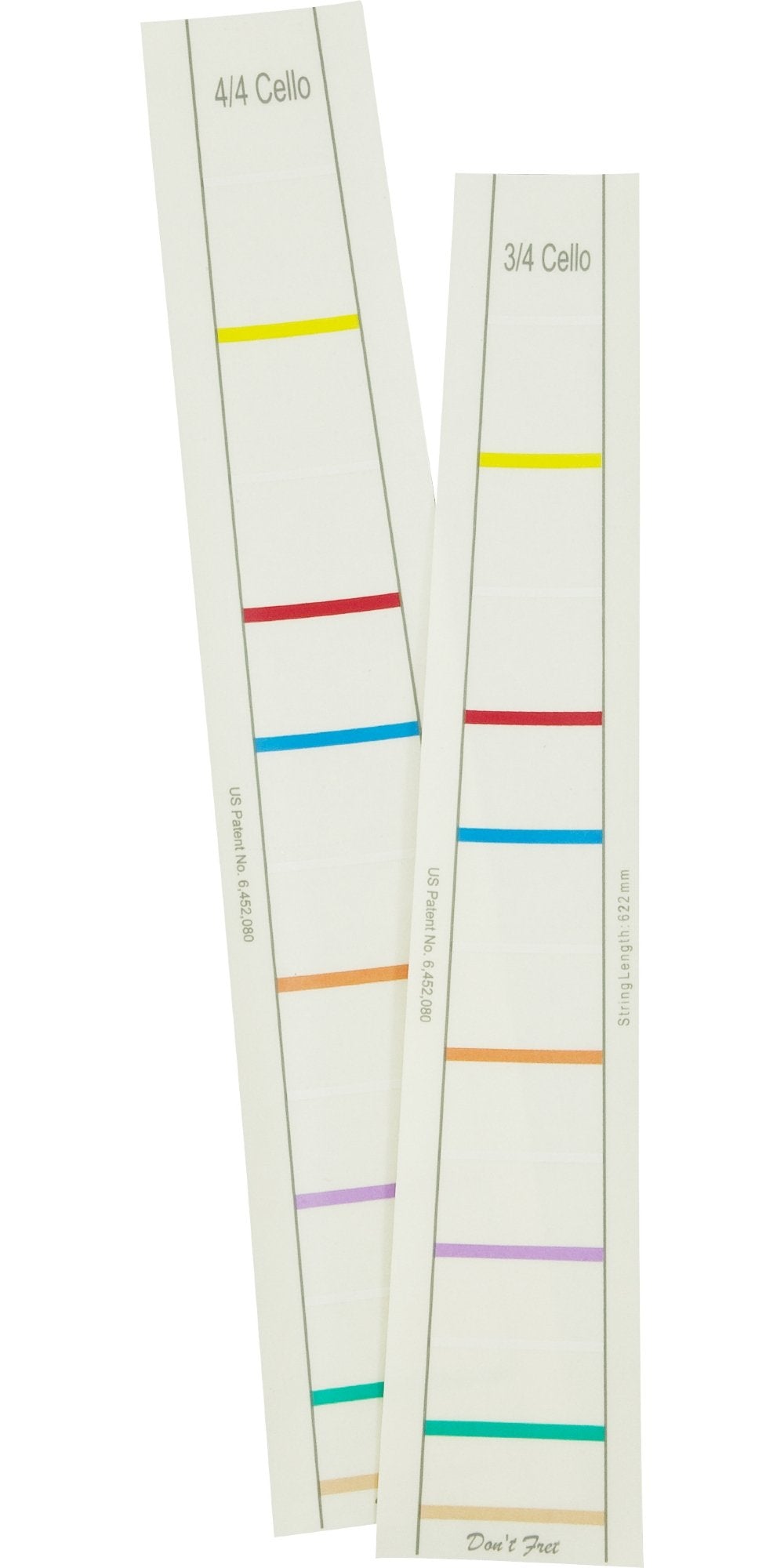 Don 'T Fret Finger Position Markers For Cello 4/4