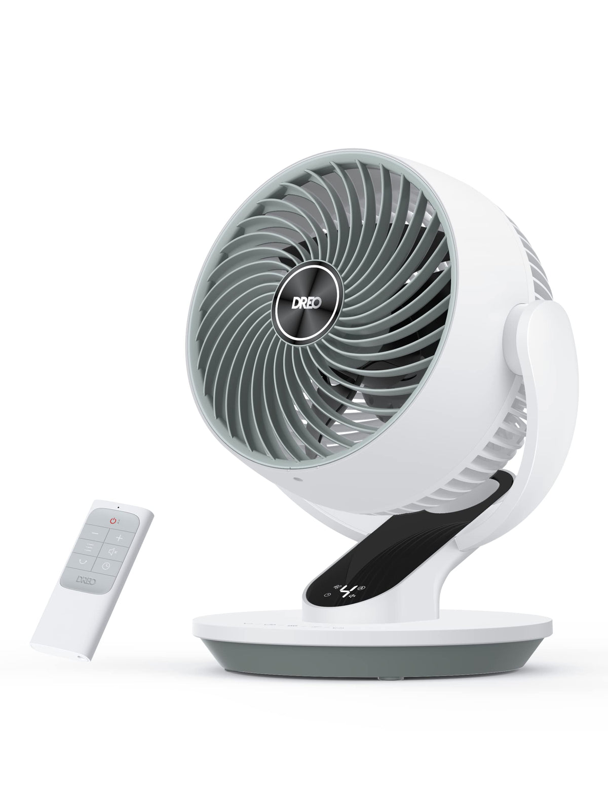 Dreo Oscillating Fan For Bedroom, 13 Inch Quiet Table Fans For Home Whole Room, 70Ft Powerful Airflow, Desk Air Circulator Fan W