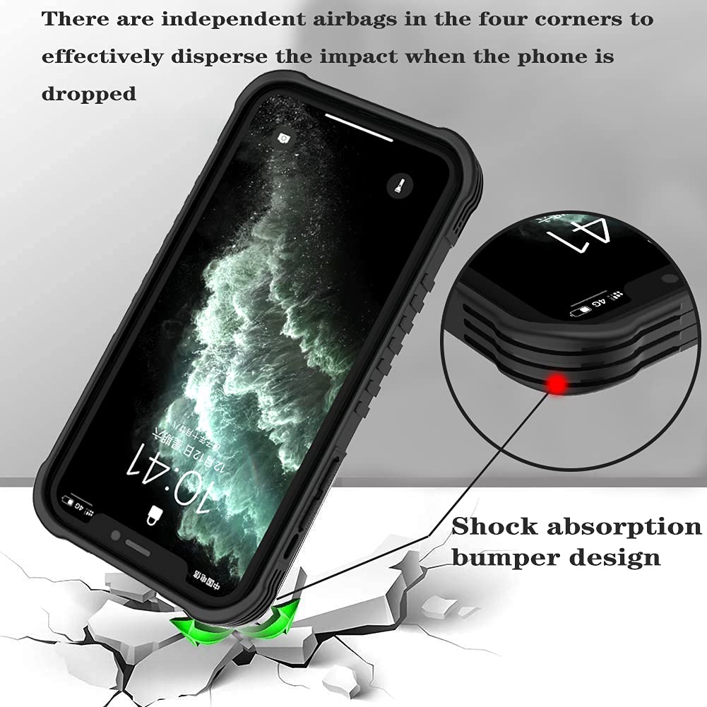 Lanjindeng Iphone 11 Case Camo Deer American Flag Design For Men, [Shockproof] [Anti Scratch] [Anti Slip] Military Grade Hard Pr