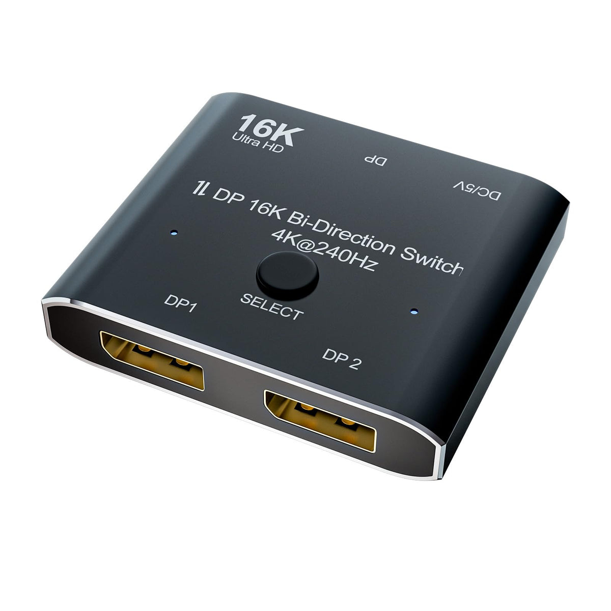 Cabledeconn Displayport 8K Dp 1.4 Switch Bi Direction 8K@30Hz 4K@120Hz Splitter Converter For Multiple Source And Displays (Dp 1