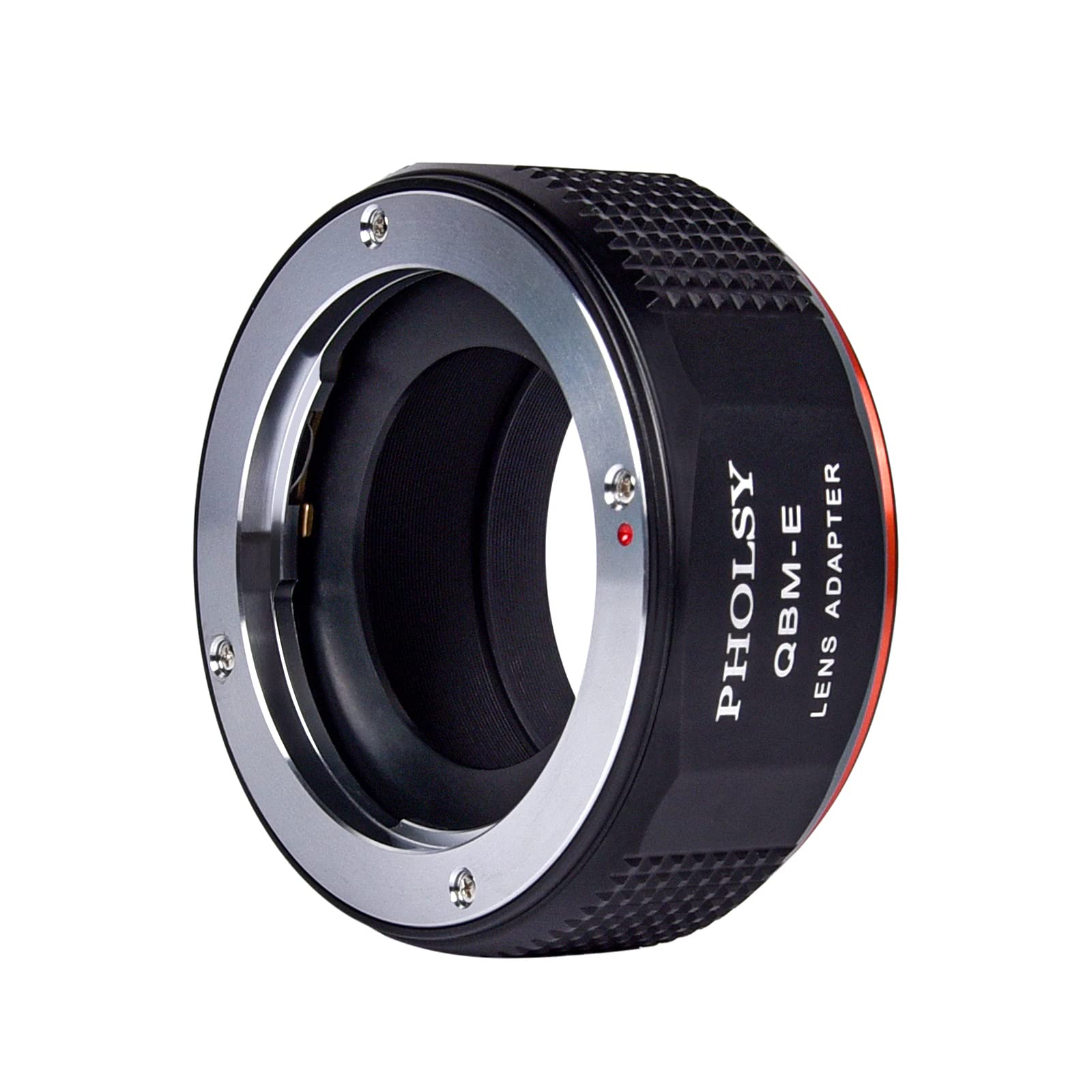 Pholsy Lens Mount Adapter Compatible With Rollei Qbm Mount Lens To E Mount Camera Body Compatible With Sony A1 A9Ii A7S Iii A7R