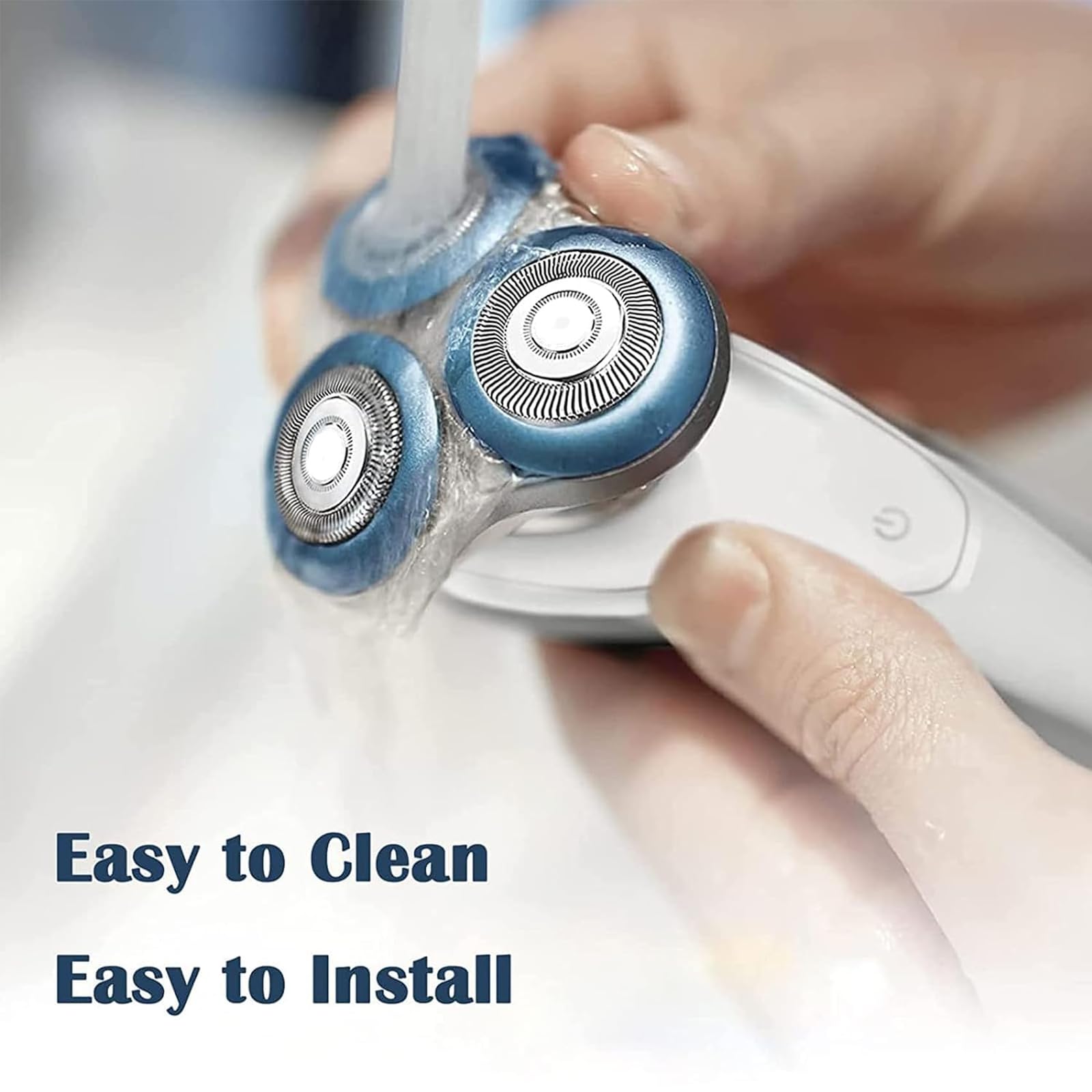 Suleto Sh70 Replacement Head Blades Compatible With Philips Series 7000 Electric Shavers, Sh71 Replacement Heads Compatible With