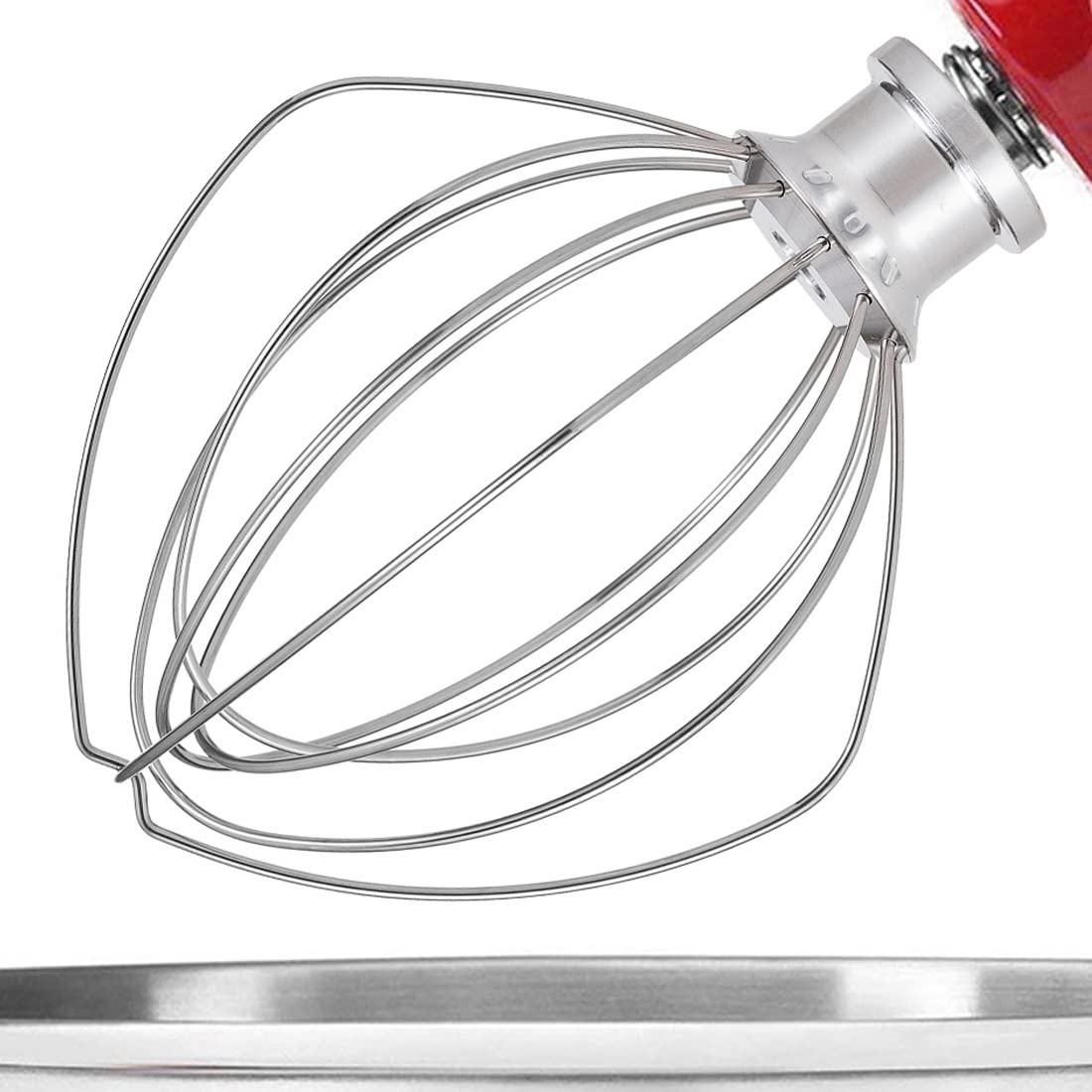 Wire Whip Compatible With Kitchenaid Ksm150 Artisan Series Stand Mixer, Stainless Steel Assecories Attachment Whisk For Kitchen Aid Ksm150 Tilt Head Stand Mixer.