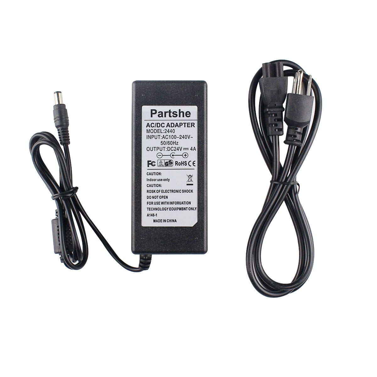 24V 4A Ac Adapter Power Supply For Zebra Zp550 Zp450 Gx420D Gk420D Gk420T Gx420T Gx430T Gt810 Hc100 Label Printer