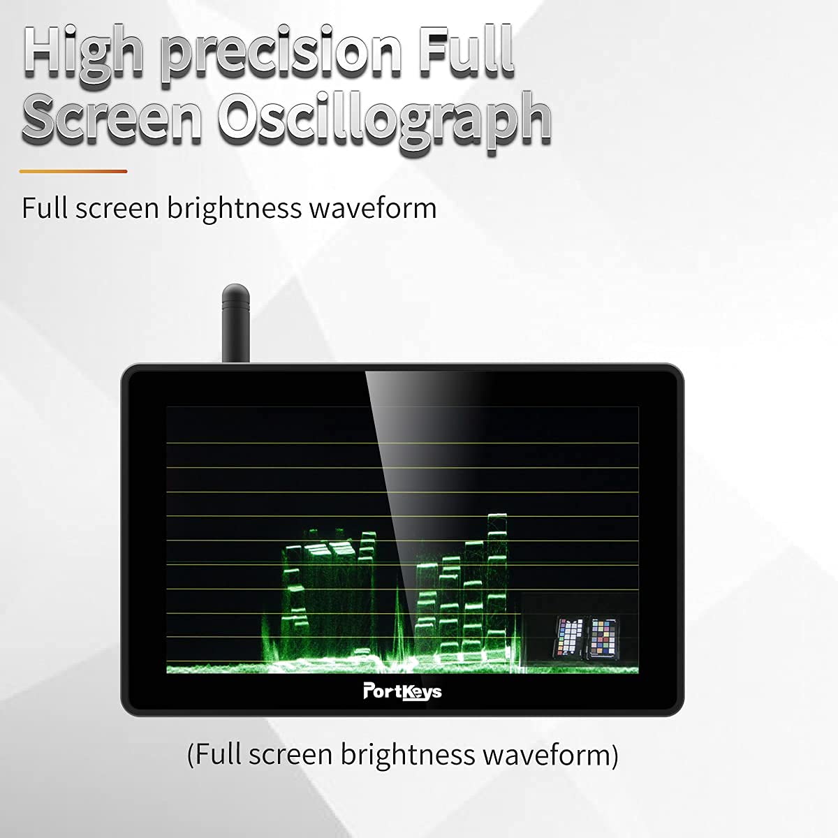 Portkeys Bm5Wr Touch Screen 2200 Nit 5.5'' Camera Control Field Monitor For Red Komodo Z Cam Bmpcc 4K/6K/Pro Gimbals Metal Frame