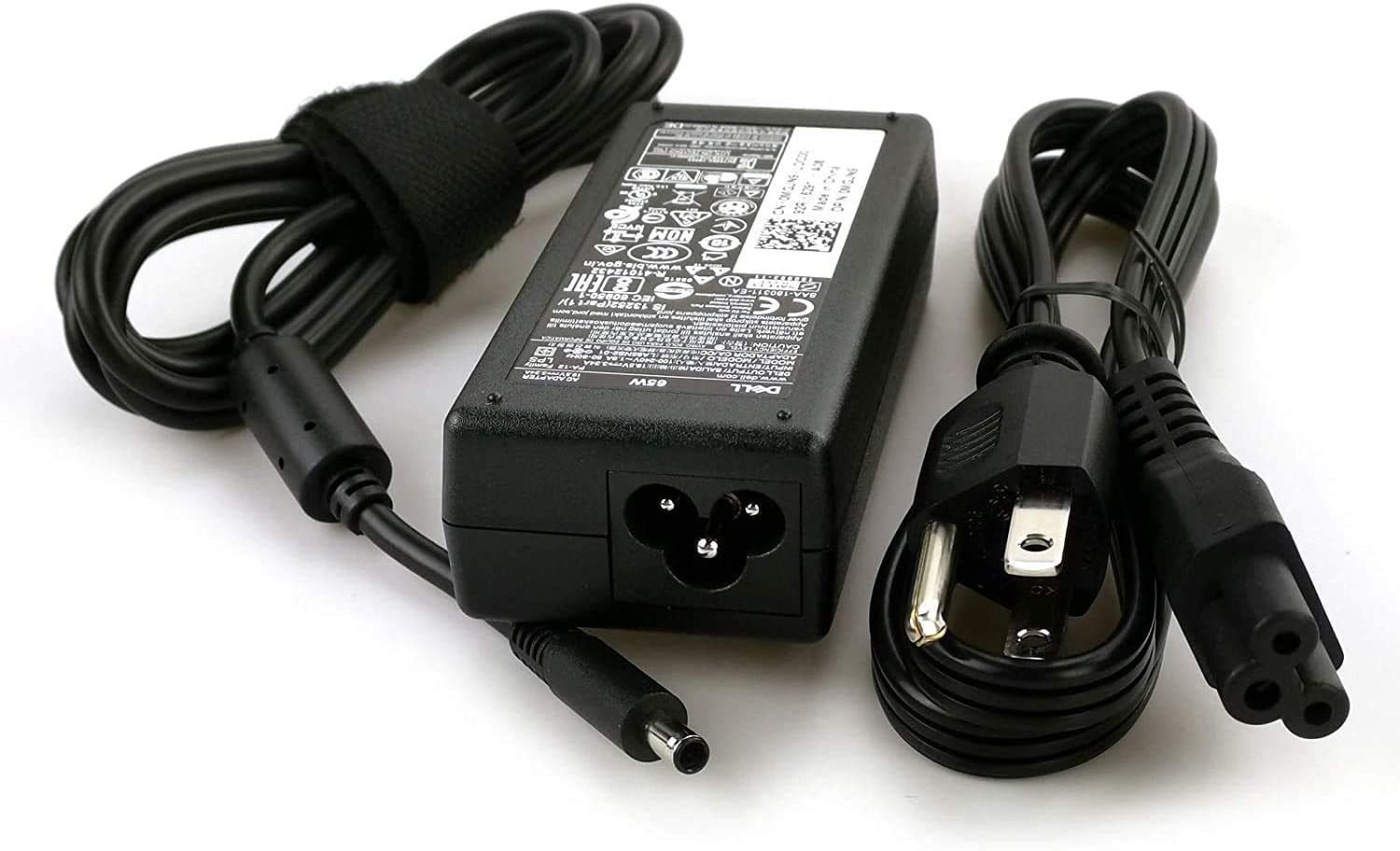 Dell Inspiron Laptop Charger Genuine 65W watt 4.5mm tip AC Power Adapter for Inspiron 13 14 15 3000 5000 7000 Series 5558 5755 3147 7348 2in1 5555 5559 0G6j41 0MGJN with Power Cord