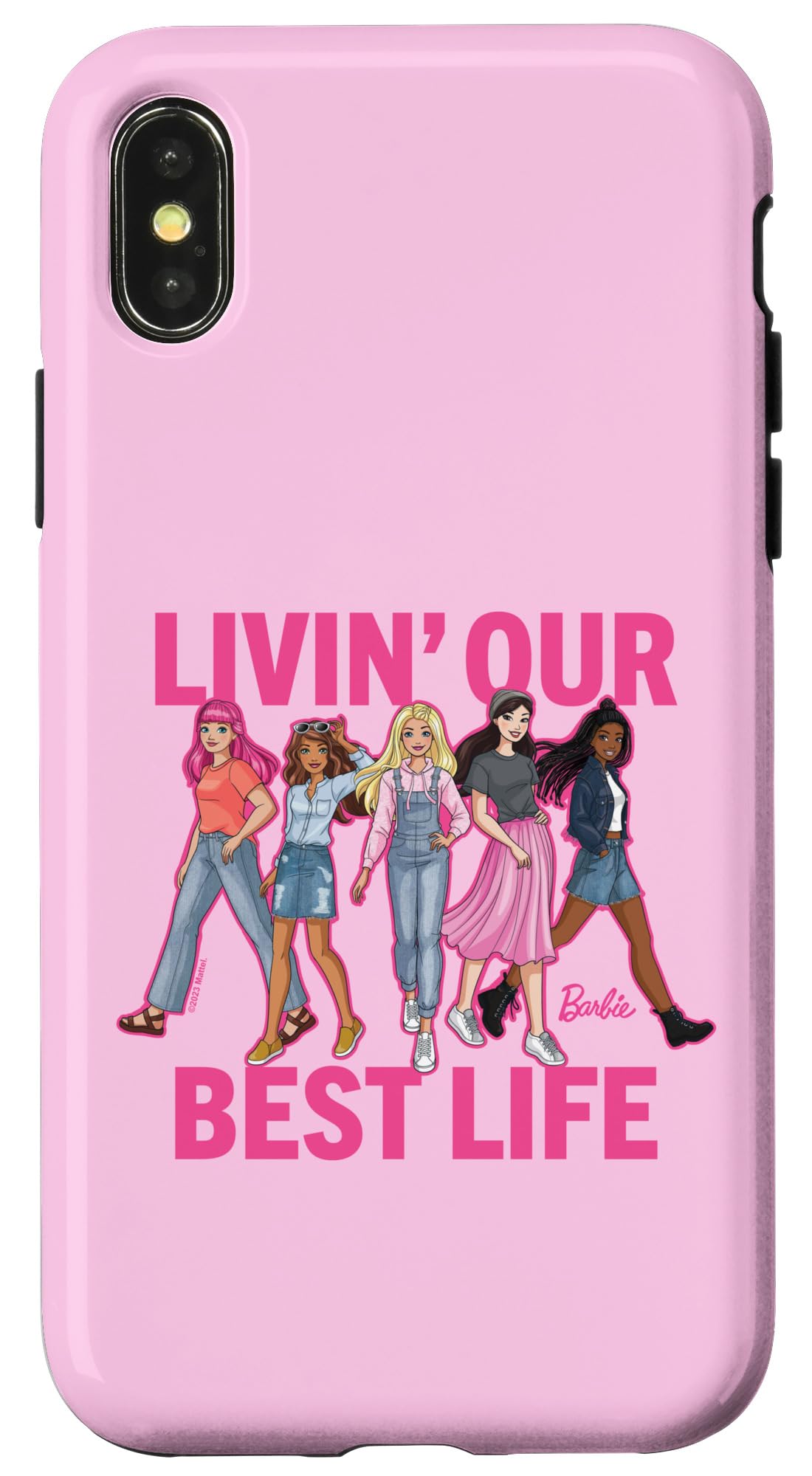 Iphone X/Xs Barbie Livin ' Our Best Life Case