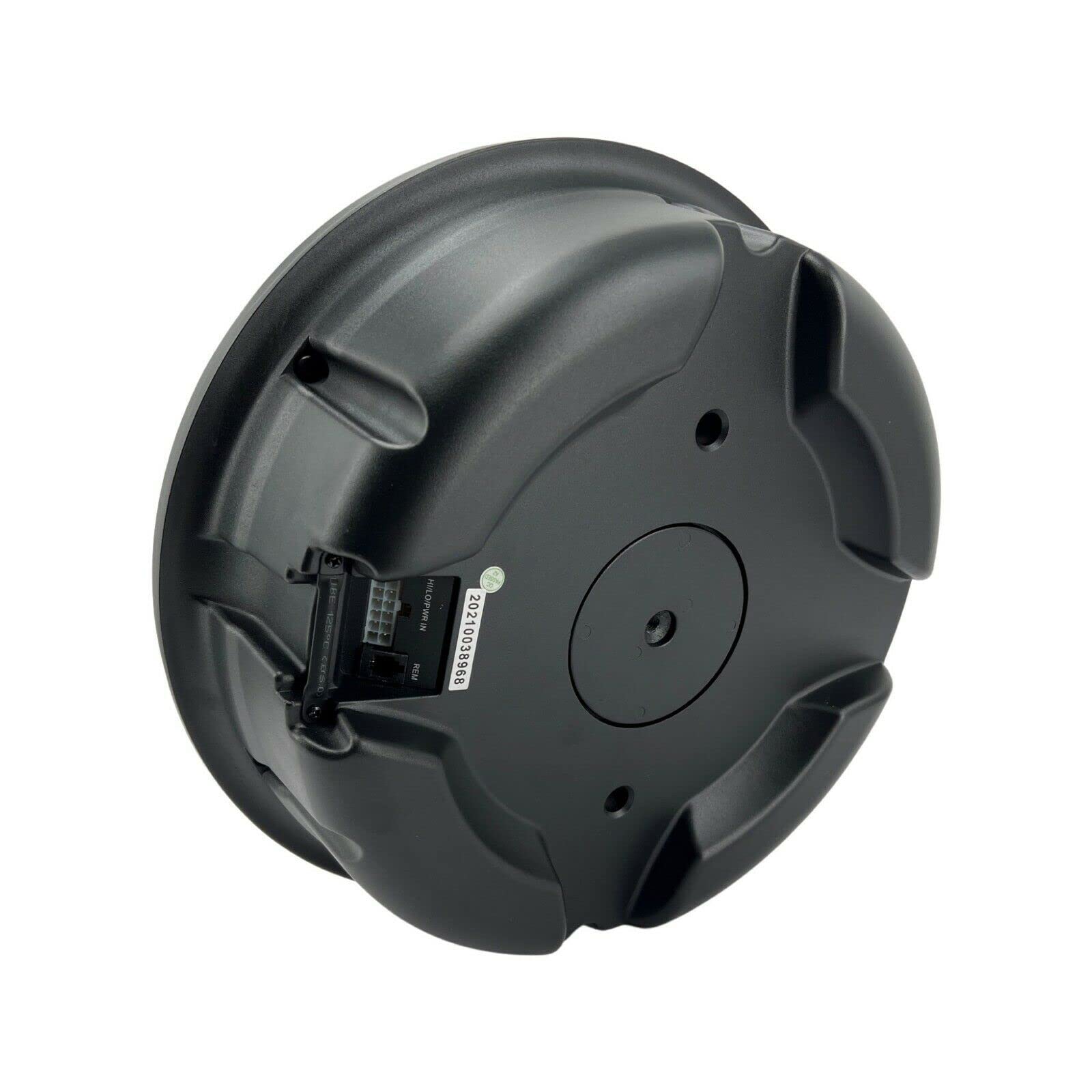 Gravity Warzone Wz10Us 10' Pro Audio Active Compact Spare Tire Slim Aluminum 1000 Watts 2 Ohm Subwoofer Powerful Loud Speaker With Bass Volume Control Knob