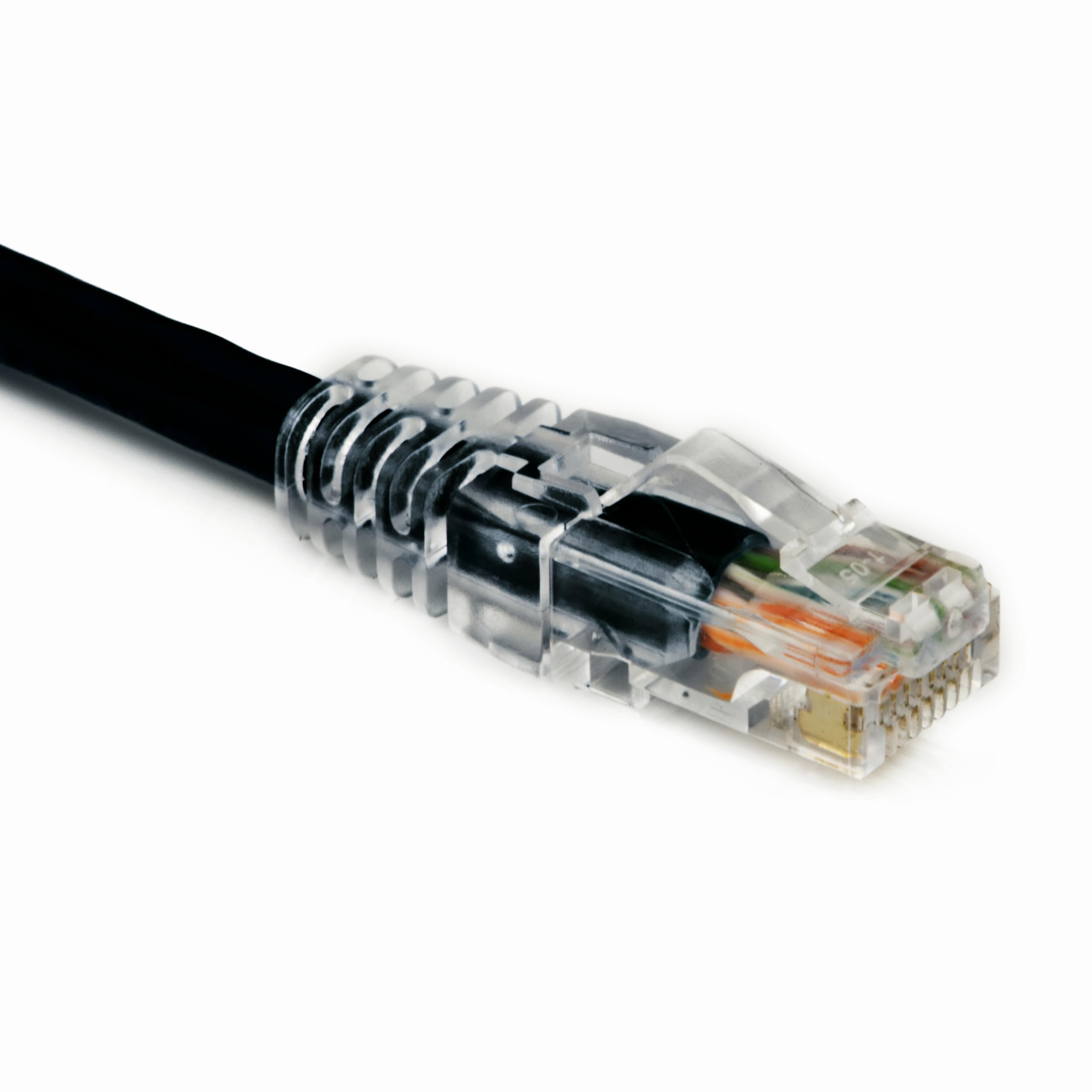 15Ft Cat 5E Black Rj45 Snagless Network Patch Cable - 15Ft Rj45 M/M Category 5E