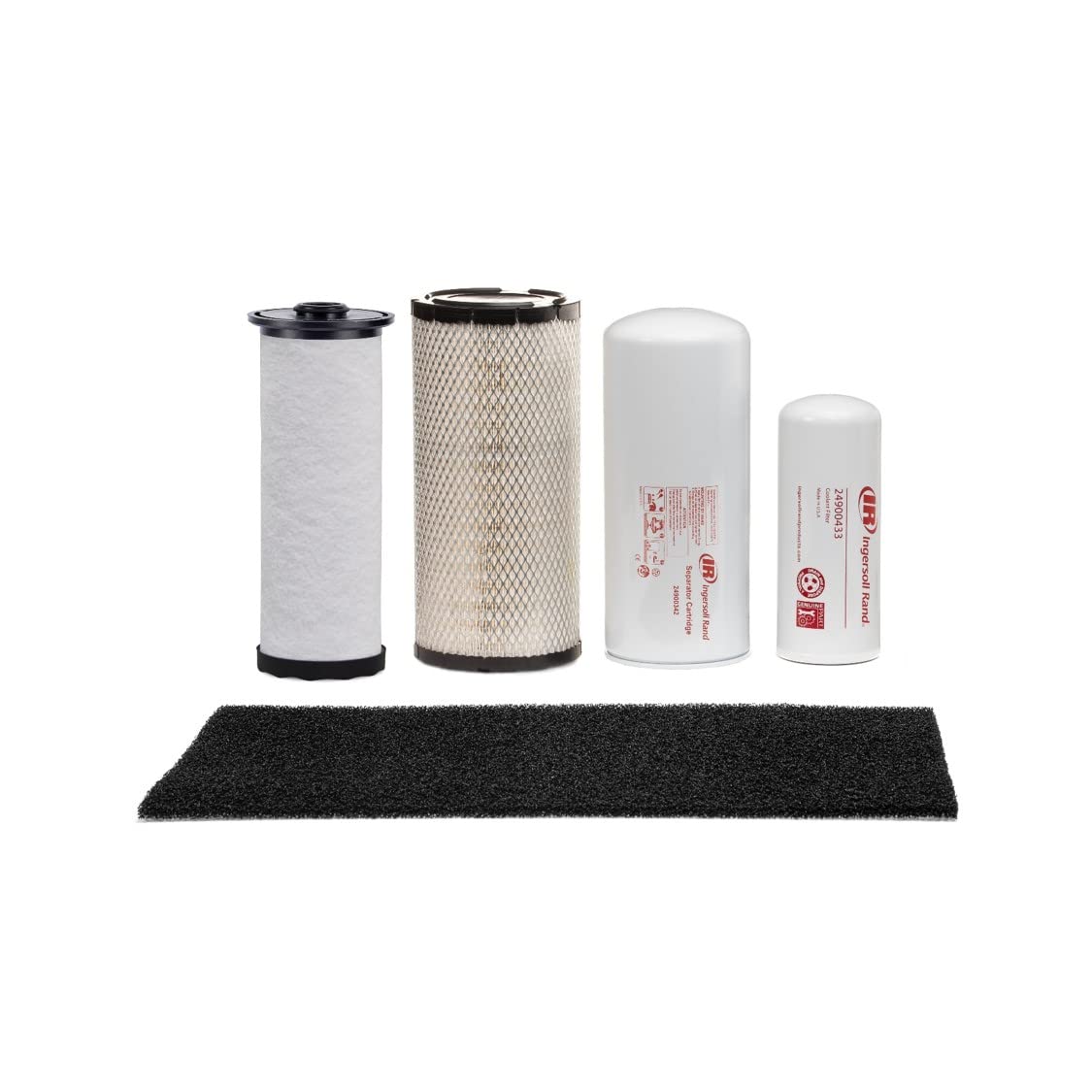 Ingersoll Rand 47649198001 OEM Filters-Only Maintenance Kit for RS 11-22kw Compressor (Fixed Speed with Standard Integrated Drye