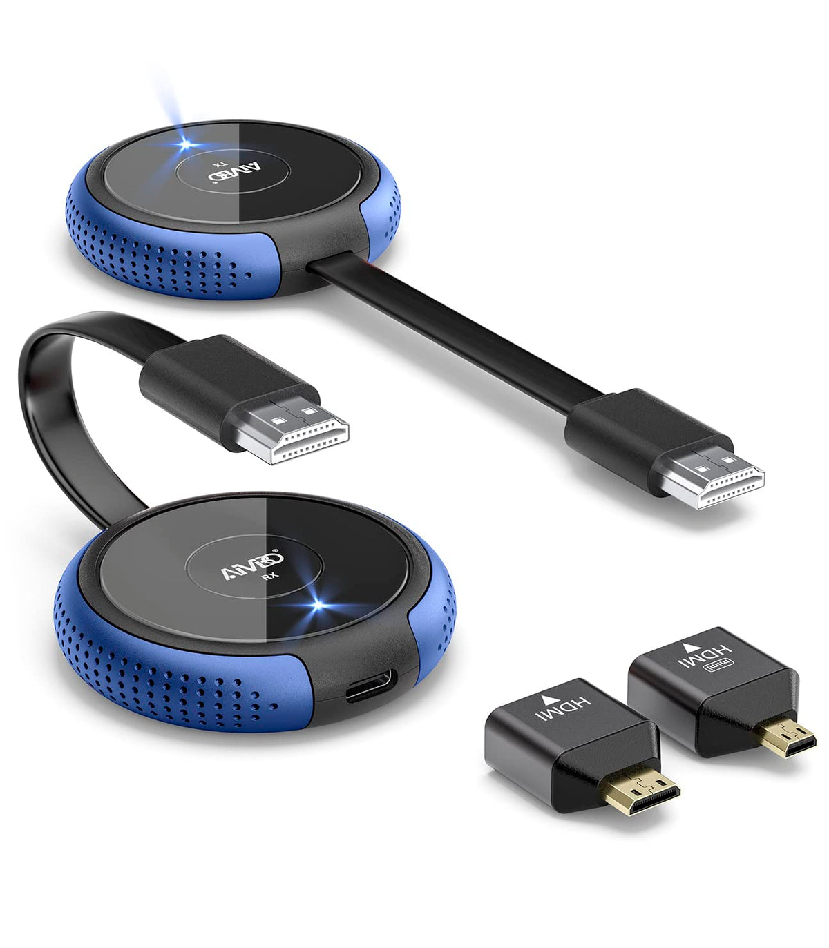 Timbootech Wireless Hdmi Transmitter And Receiver 4K, Streaming Media Video/Audio Hdmi Wireless Extender 5G Kit For Laptop, Came