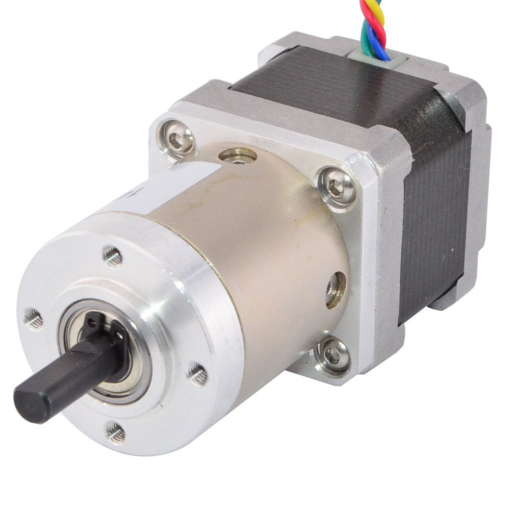 Stepperonline 51:1 Planetary Gearbox Nema 14 Stepper Motor Printer Camera Robotics Diy Cnc
