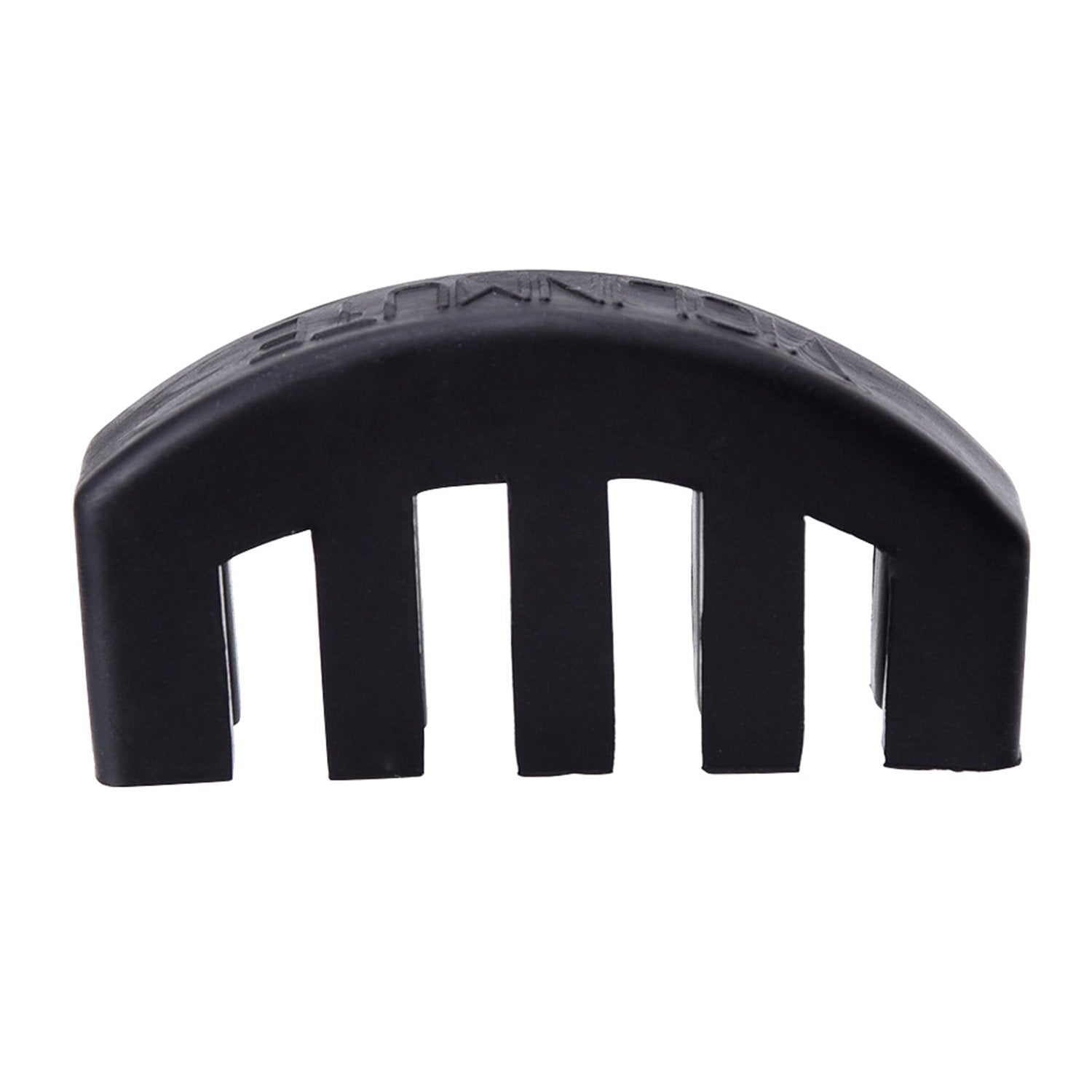 Eboot Rubber 4/4 Violin Practice Mute, Black