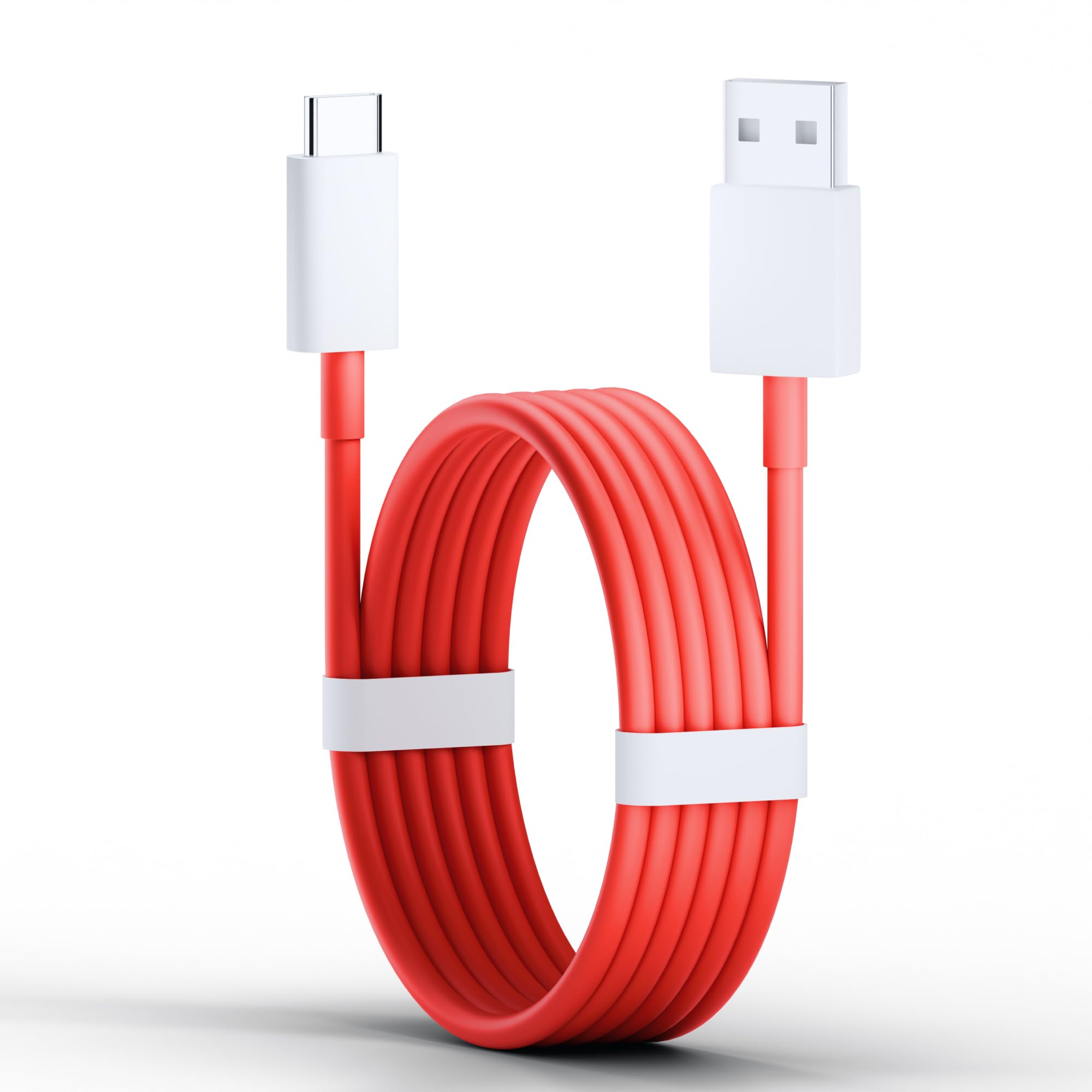 OnepIus Original Fast 80W USB Type C Data Sync Fast Charging Charger Cable [2 YEAR WARRANTY*] Compatible for One Plus 12/r,11/r,