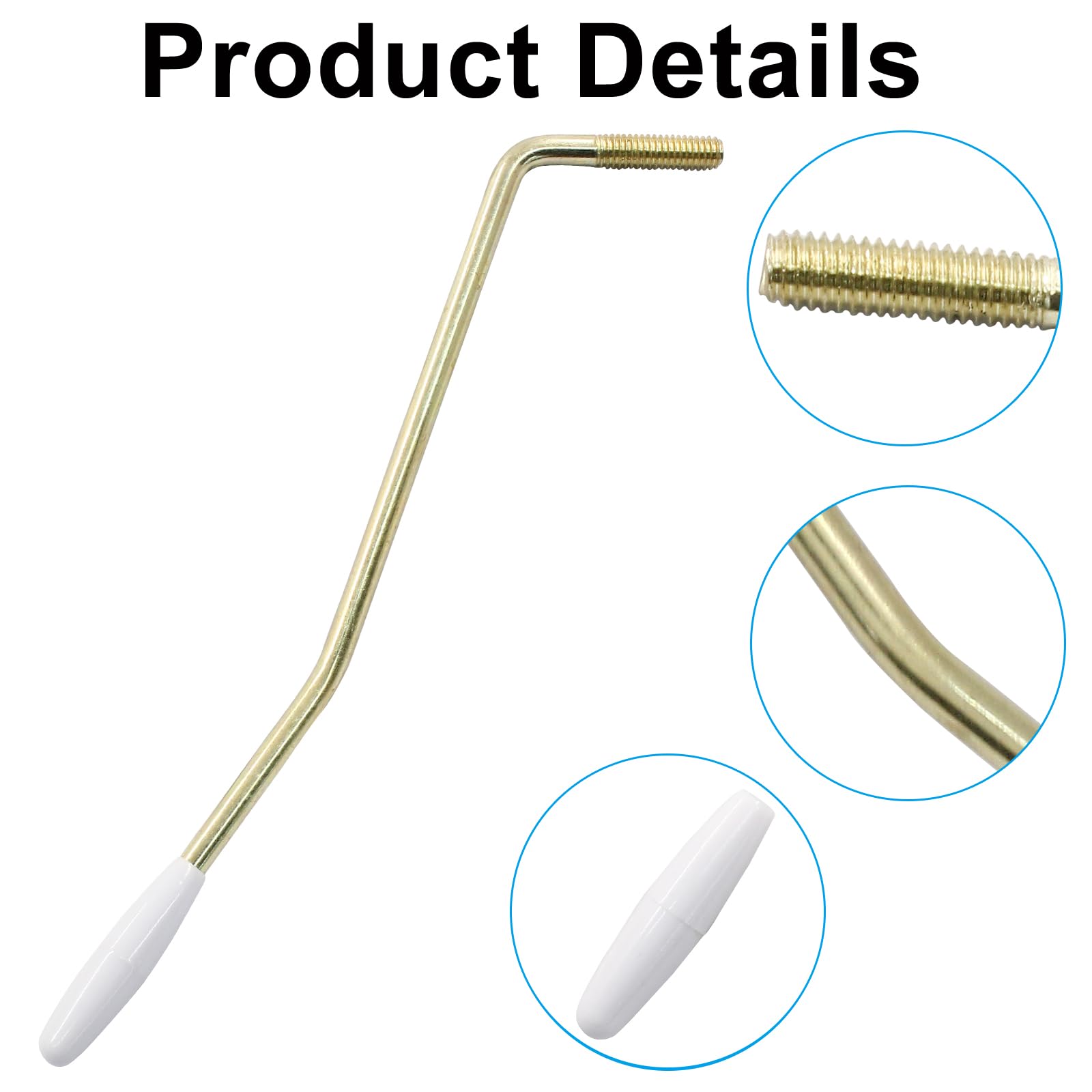 Bokwin 3 Pcs Guitar Whammy Bar Thread Tremolo Arm, Whammy Bar For Electric Guitar